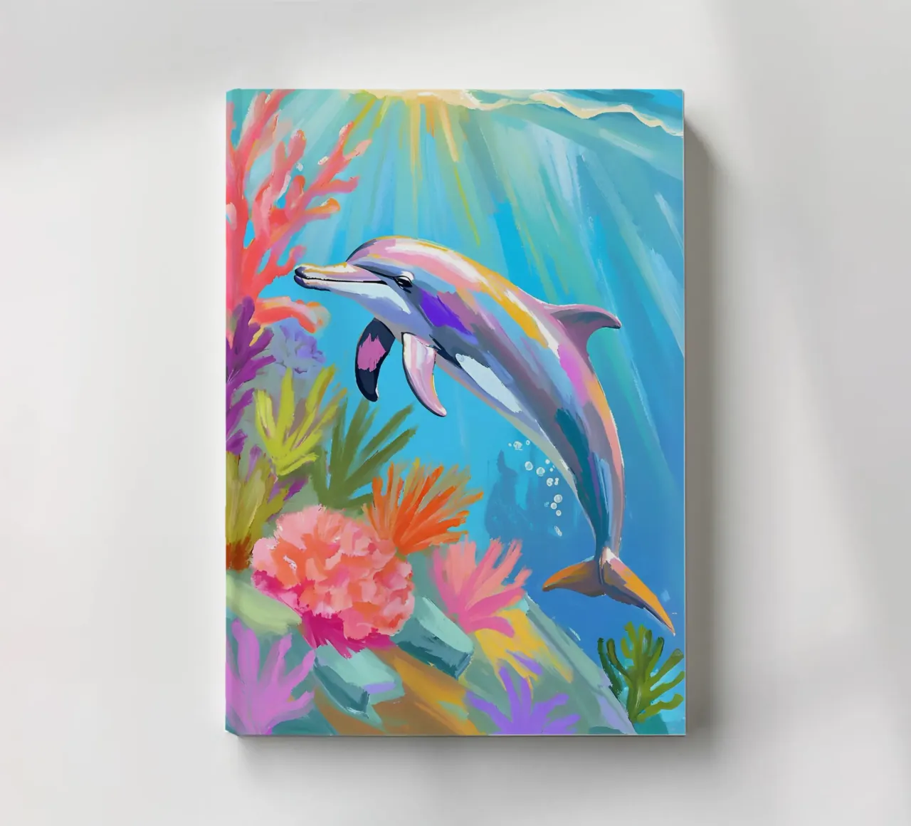 🪸🐬 Tumbler Dolphin | Dance of the Dolphin notebook by Trinkets NL Design Studio