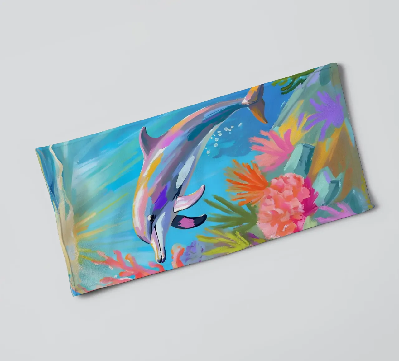 🪸🐬 Tumbler Delphin | Tanz des Delphins Handtuch von Trinkets NL Design Studio