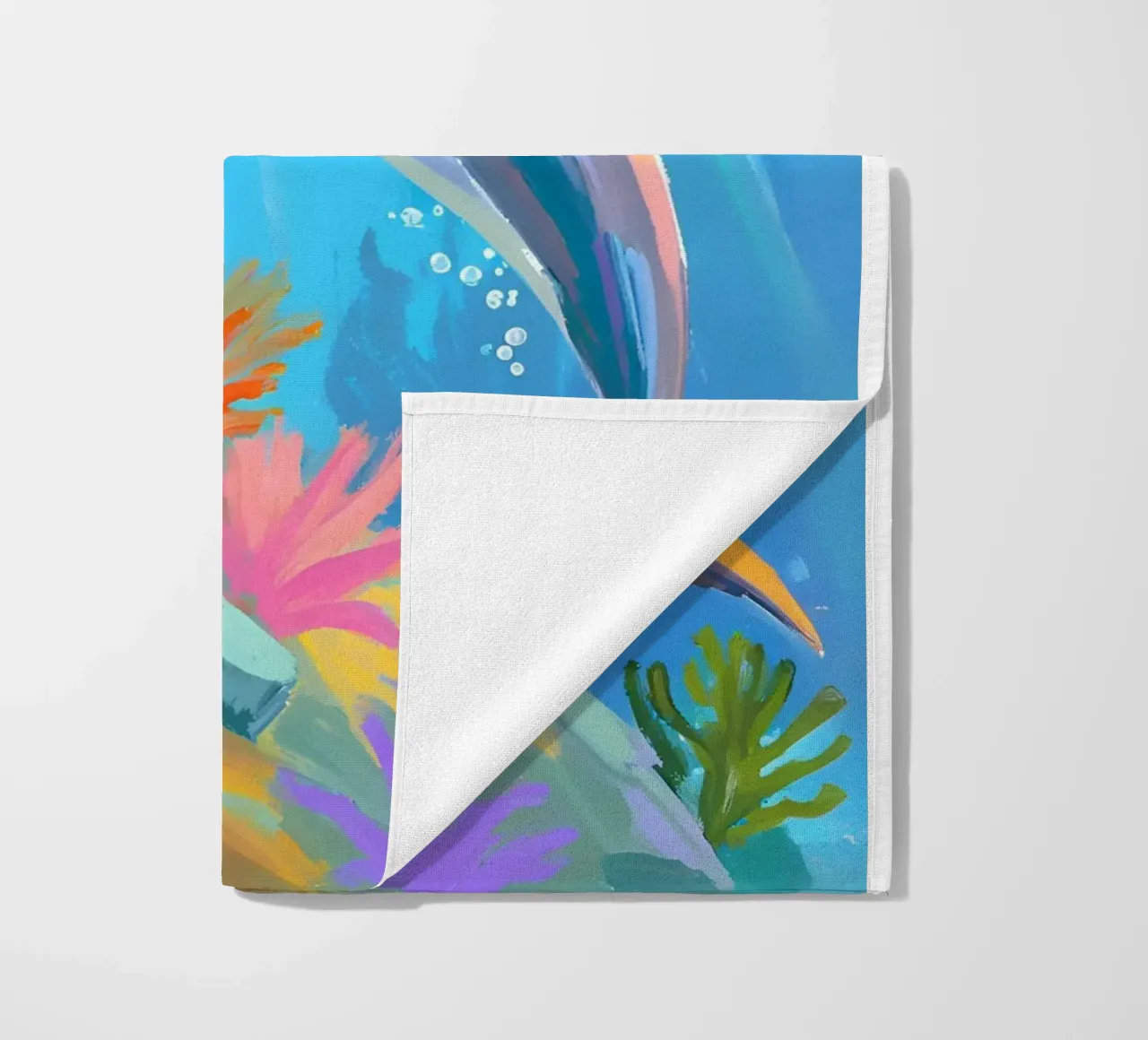 🪸🐬 Tumbler Delphin | Tanz des Delphins Strandtuch von Trinkets NL Design Studio