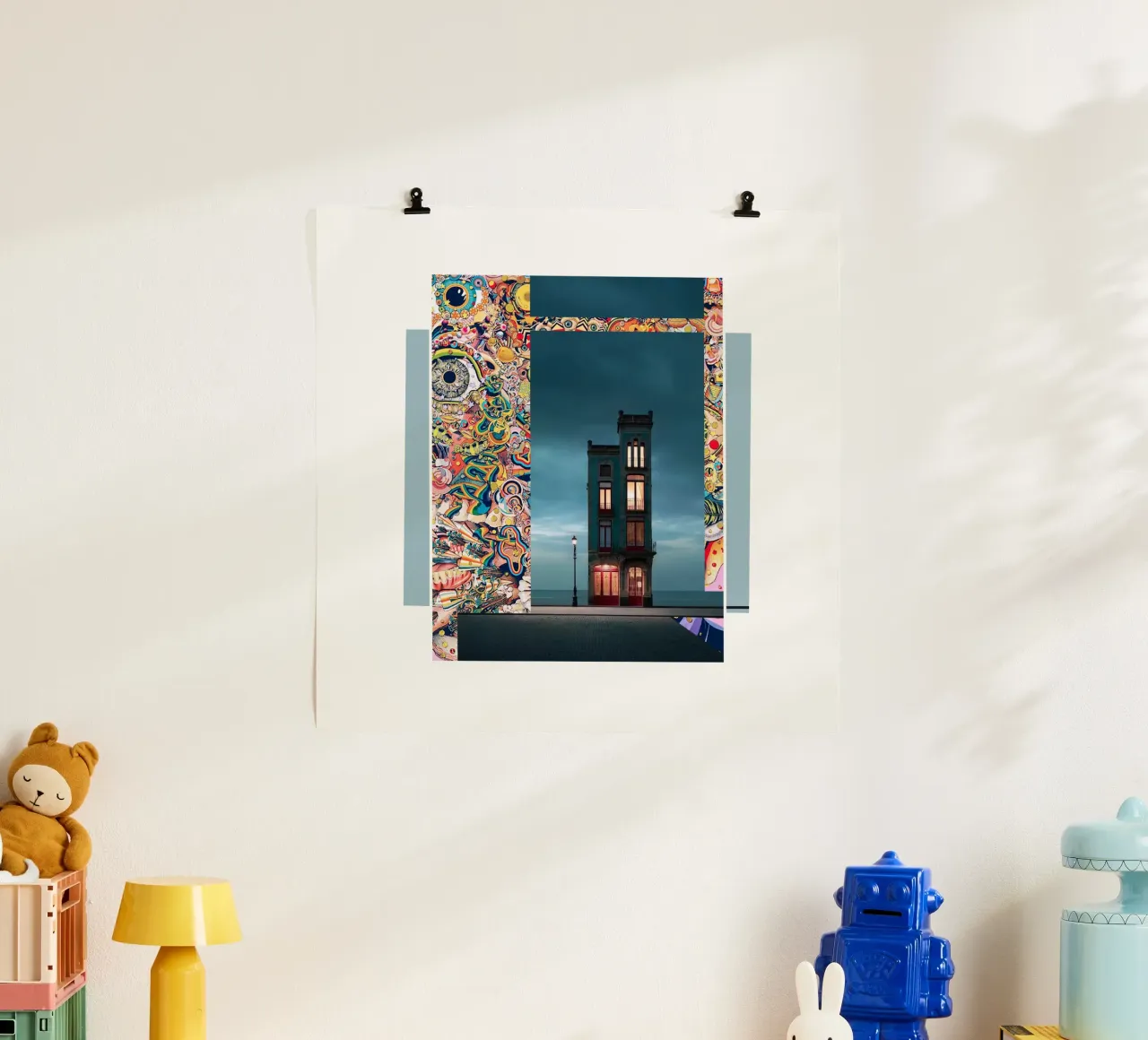 Thursday17 poster con telaio in alluminio da fortrart