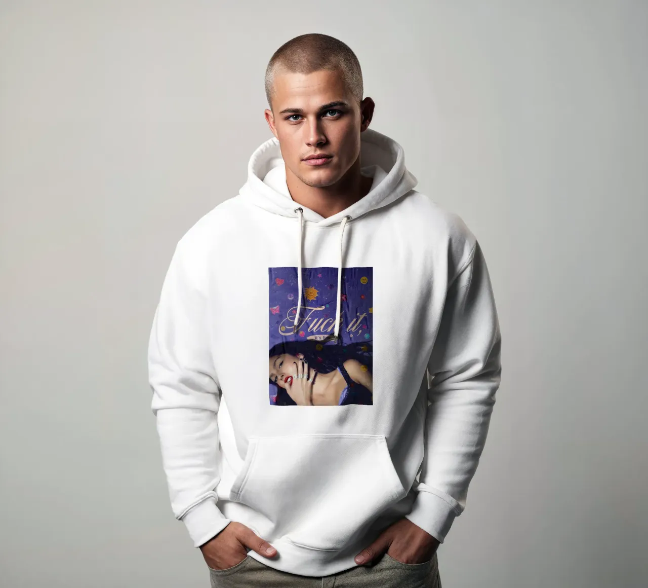 Guts + Sour felpa con cappuccio da Attaboy Dsgn