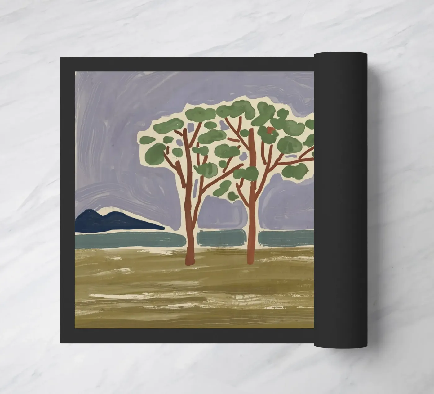 Purple sky zerbino da Little Dean