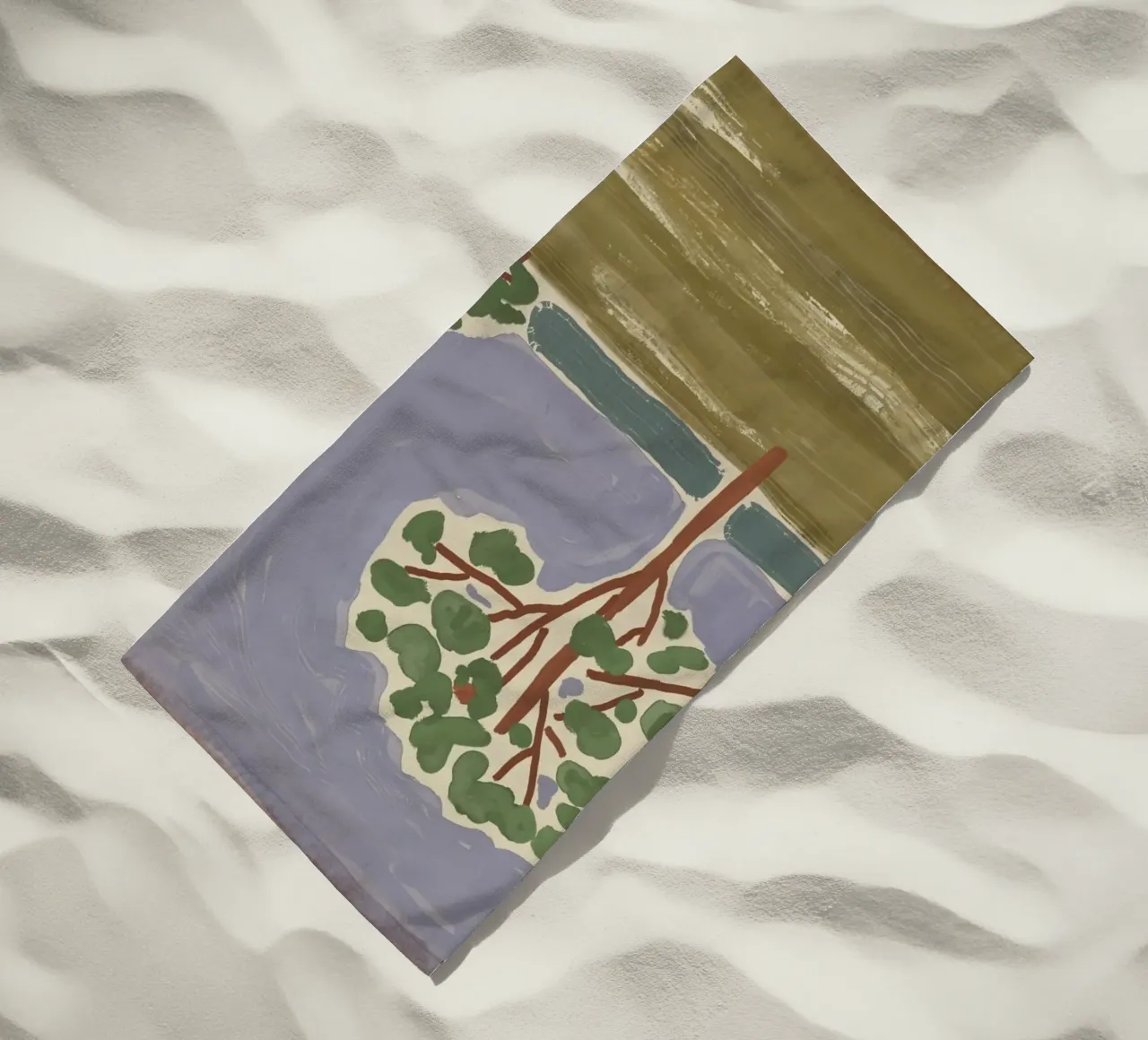 Cielo viola telo mare da Little Dean