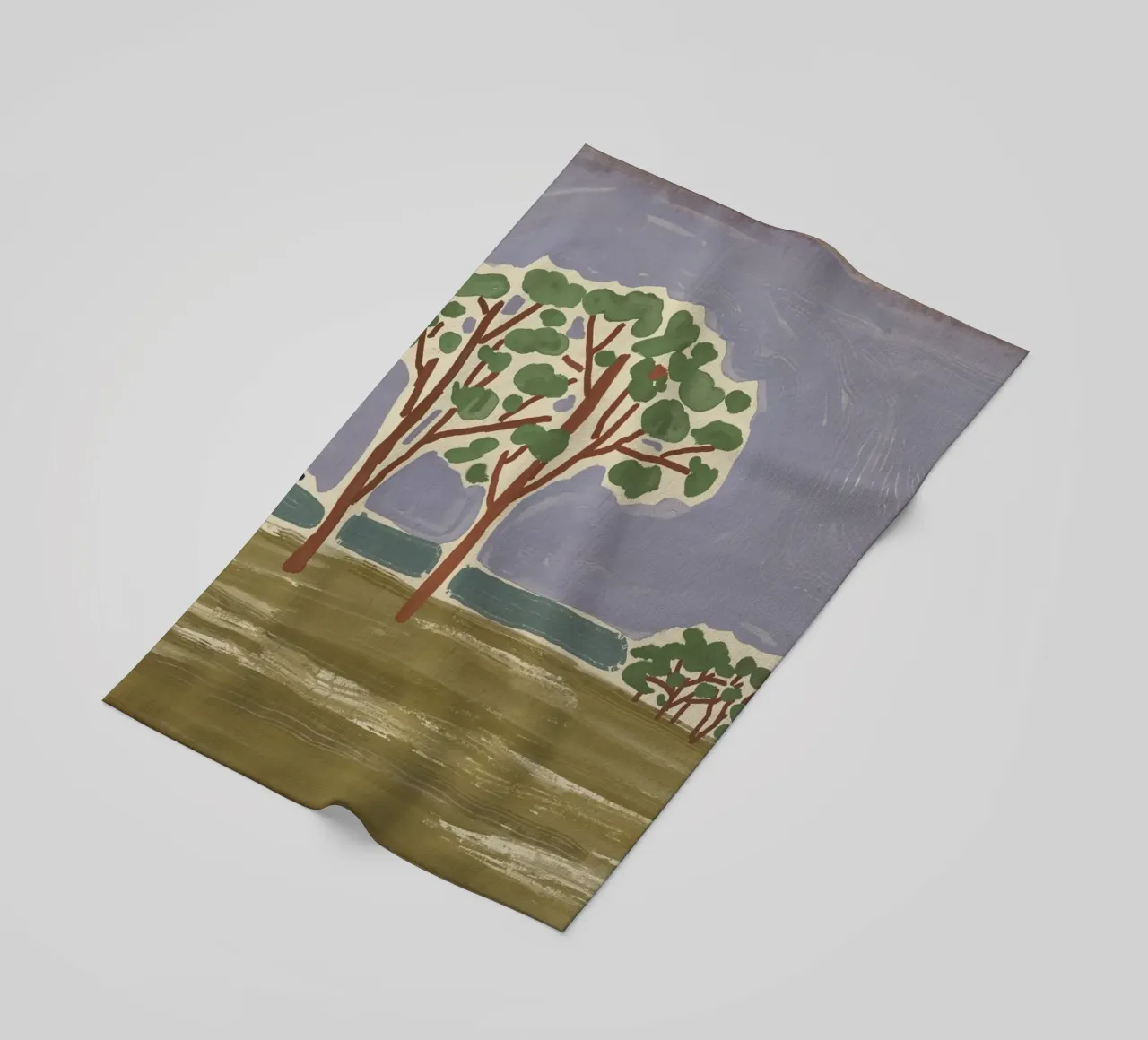 Cielo viola telo mare da Little Dean