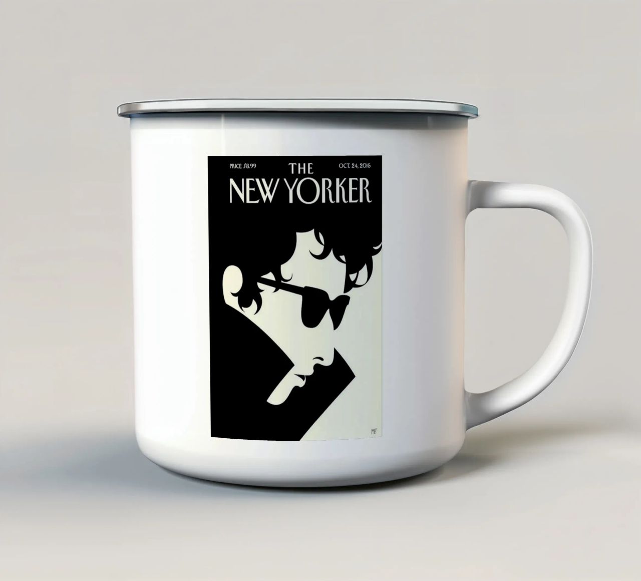 Il New York ottobre 2016 tazza in smalto da ARTVITI