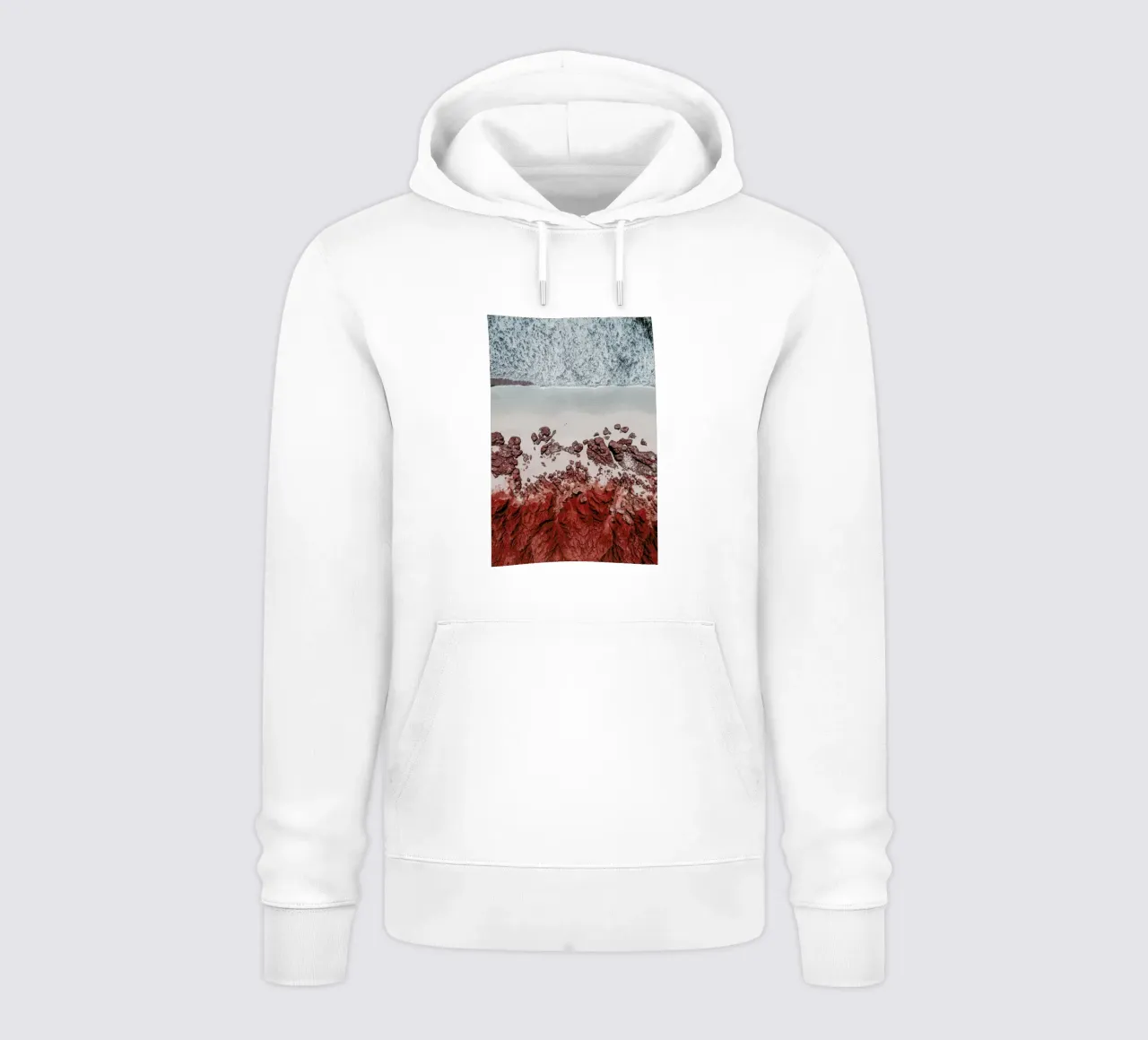 Gradient felpa con cappuccio da METROPOLIS