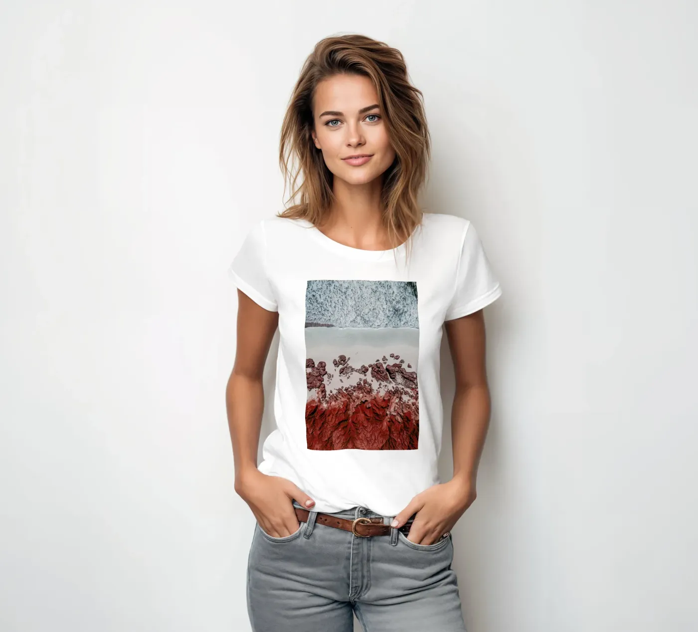 Gradient t-shirt da donna da METROPOLIS