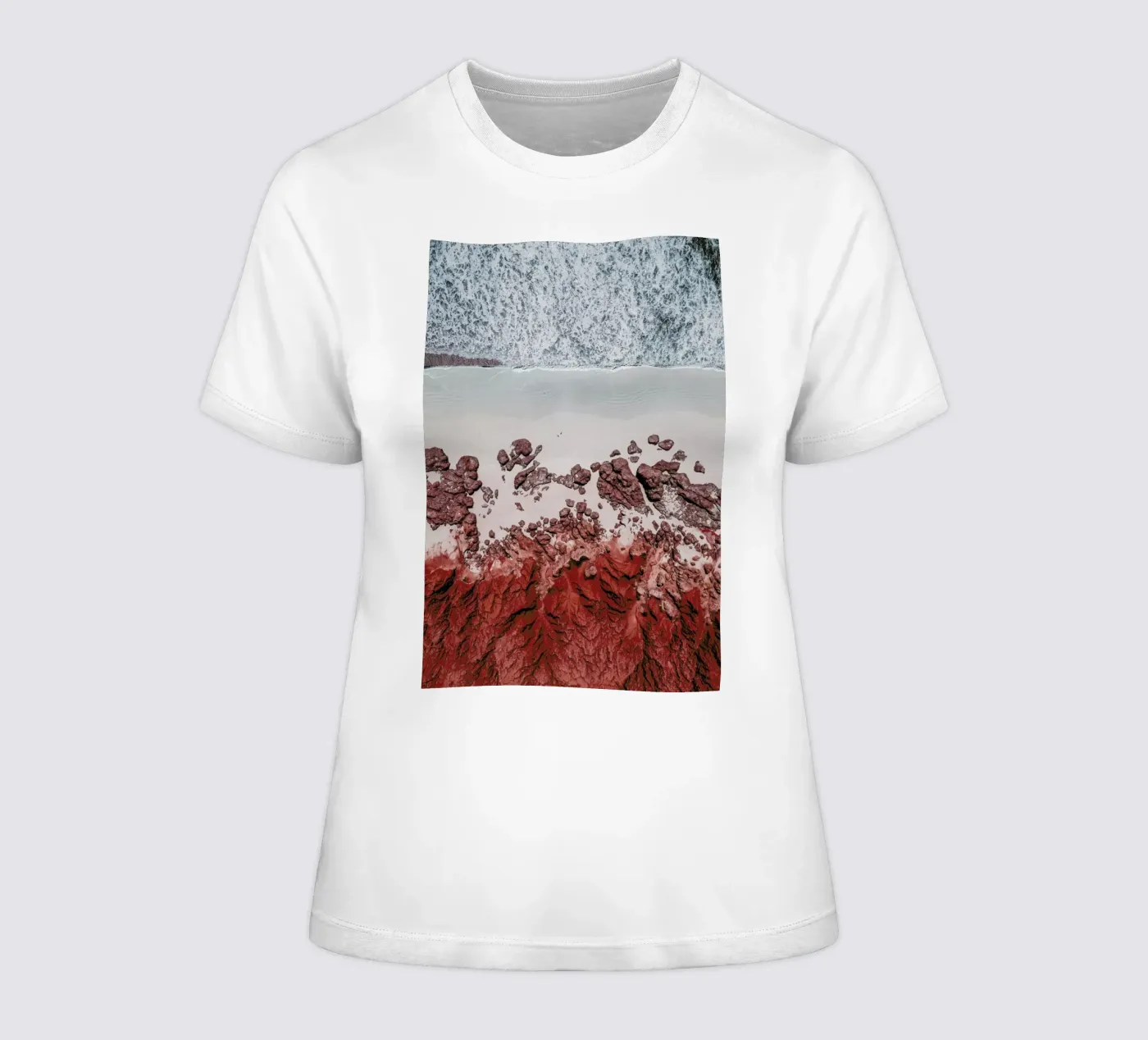 Gradient t-shirt da donna da METROPOLIS