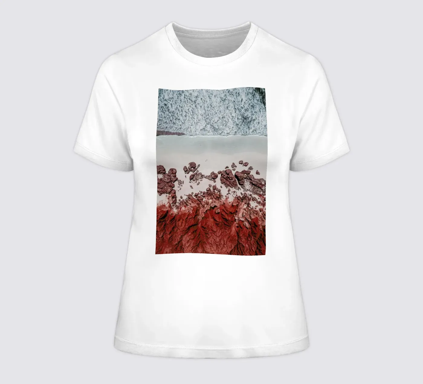 Gradient t-shirt da donna da METROPOLIS