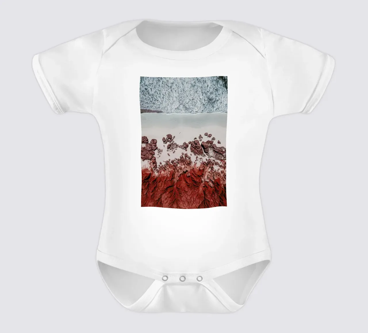 Gradient body neonato maniche corte da METROPOLIS