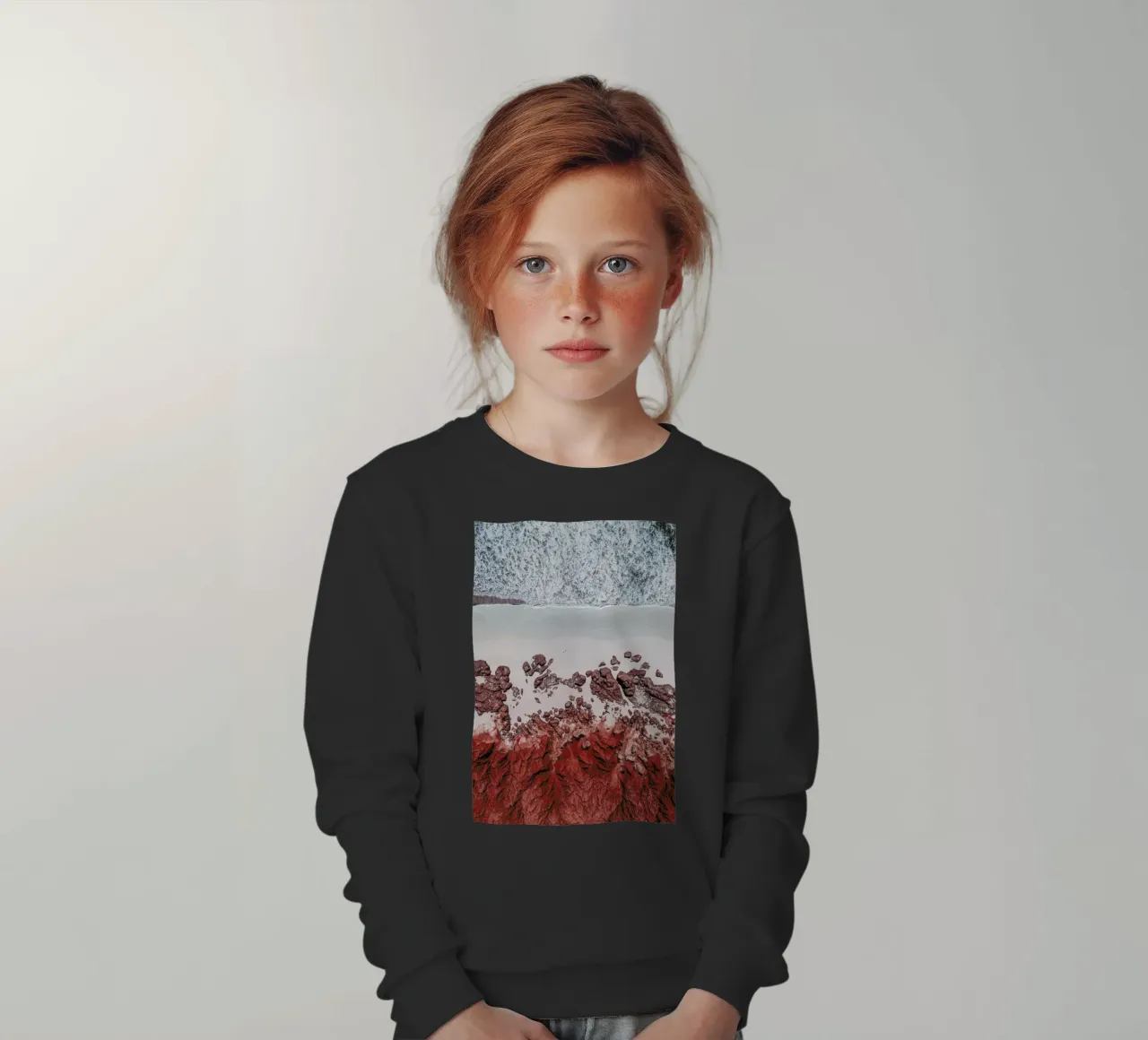 Gradient felpa bambino da METROPOLIS