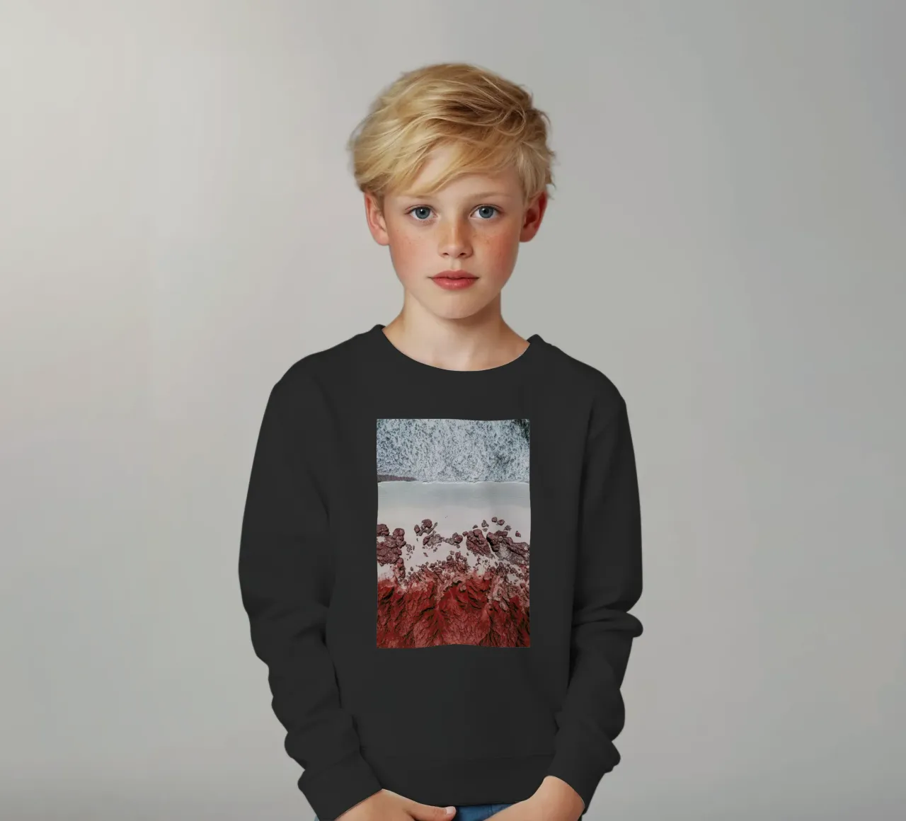 Gradient felpa bambino da METROPOLIS