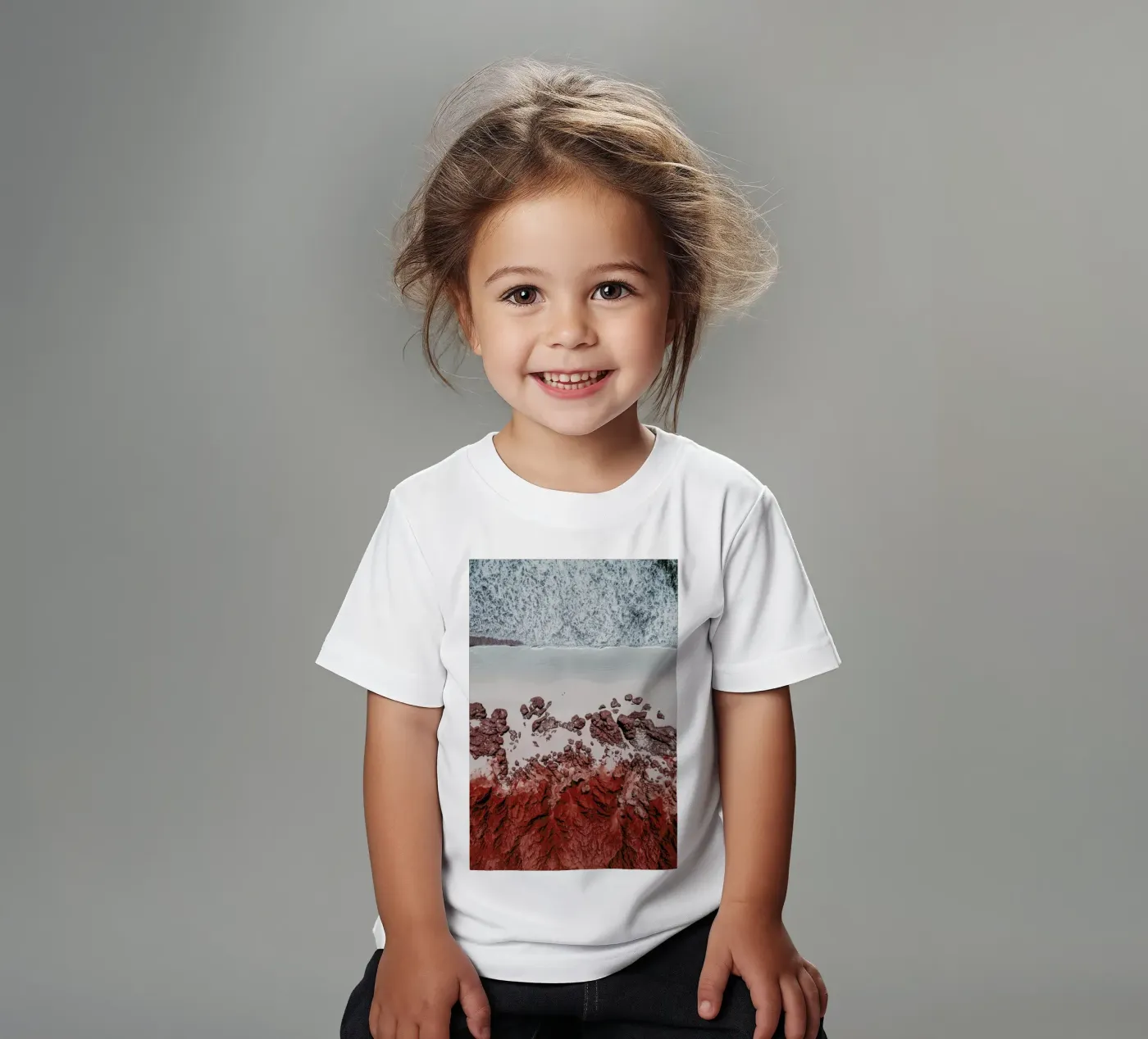 Gradient kinder t-shirt van METROPOLIS