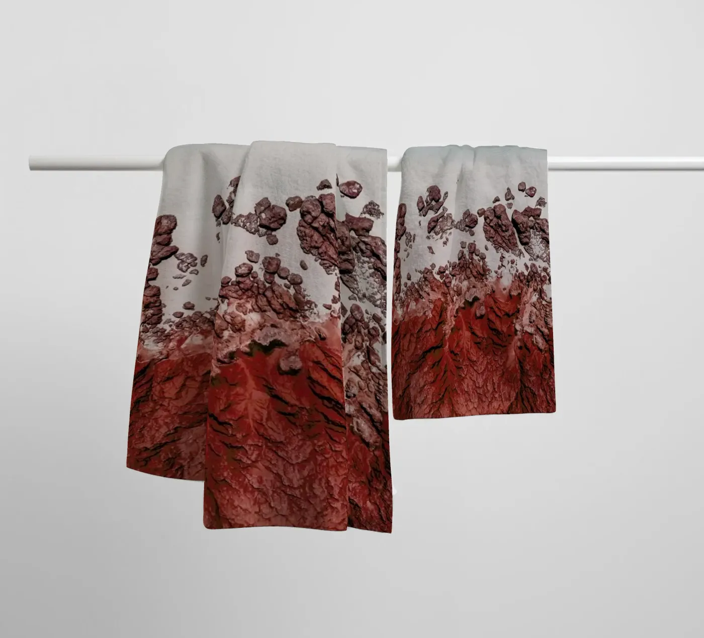 Gradient badhanddoek van METROPOLIS