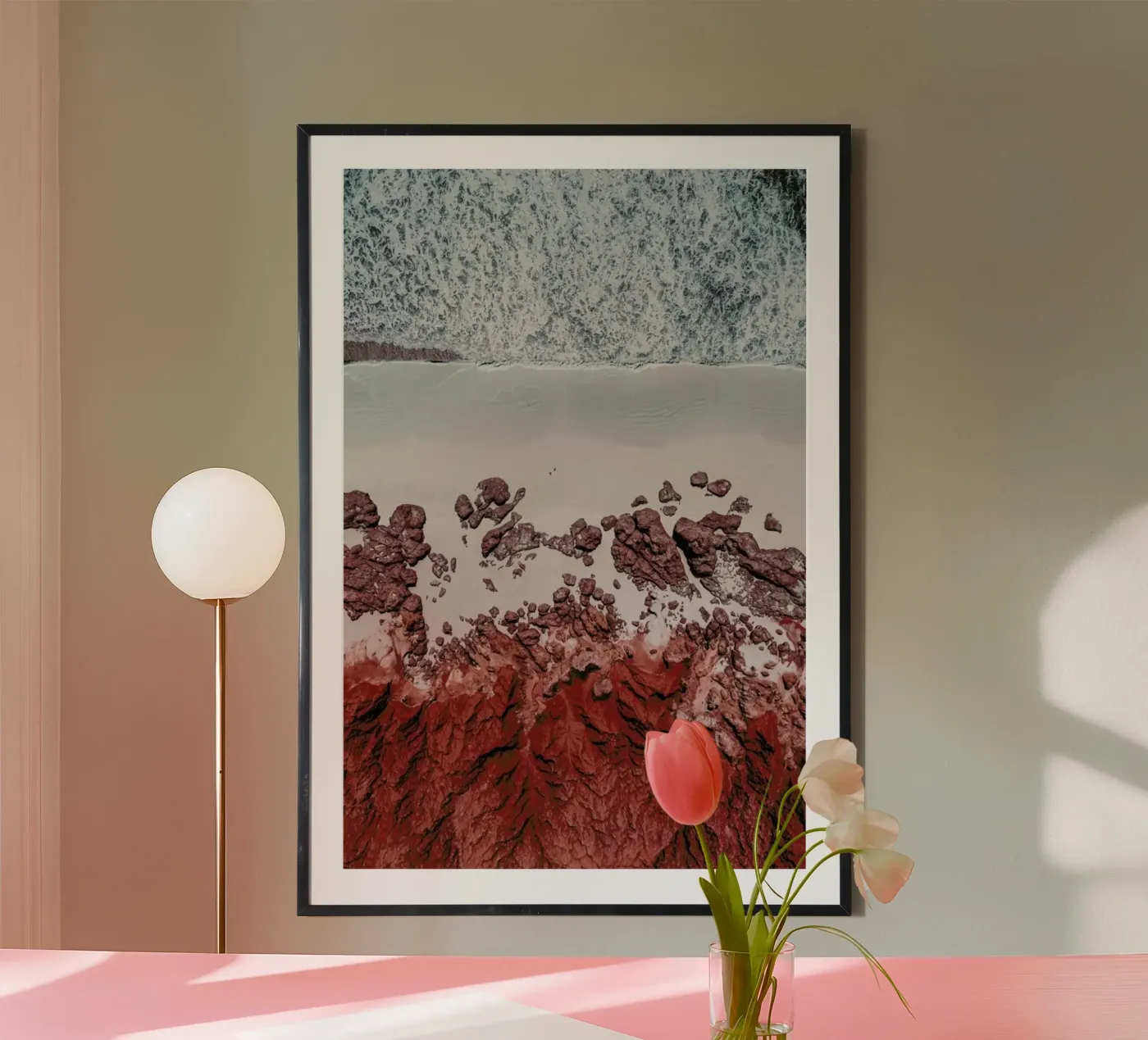 Gradient poster van METROPOLIS