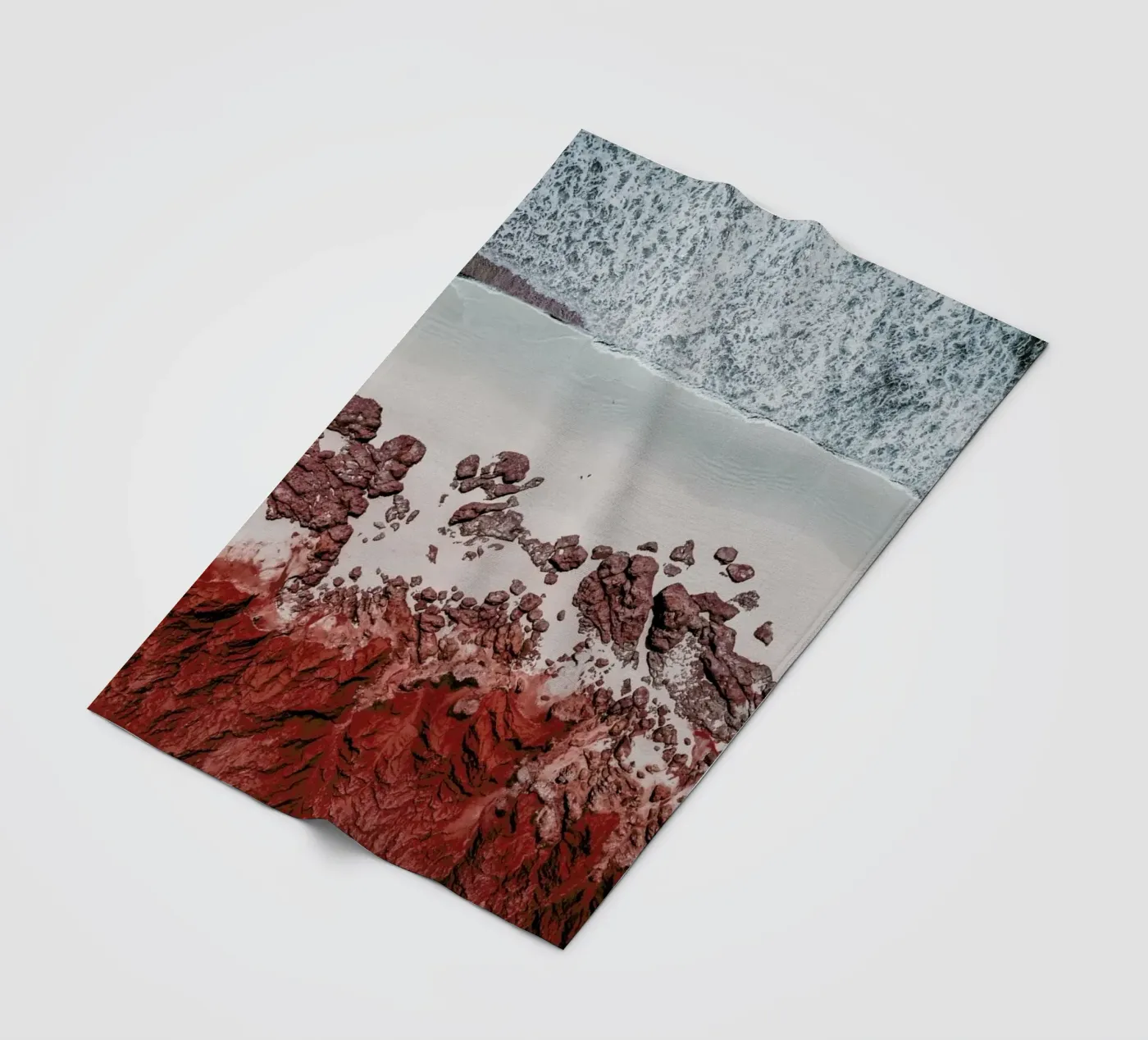 Gradient Fleecedecke von METROPOLIS