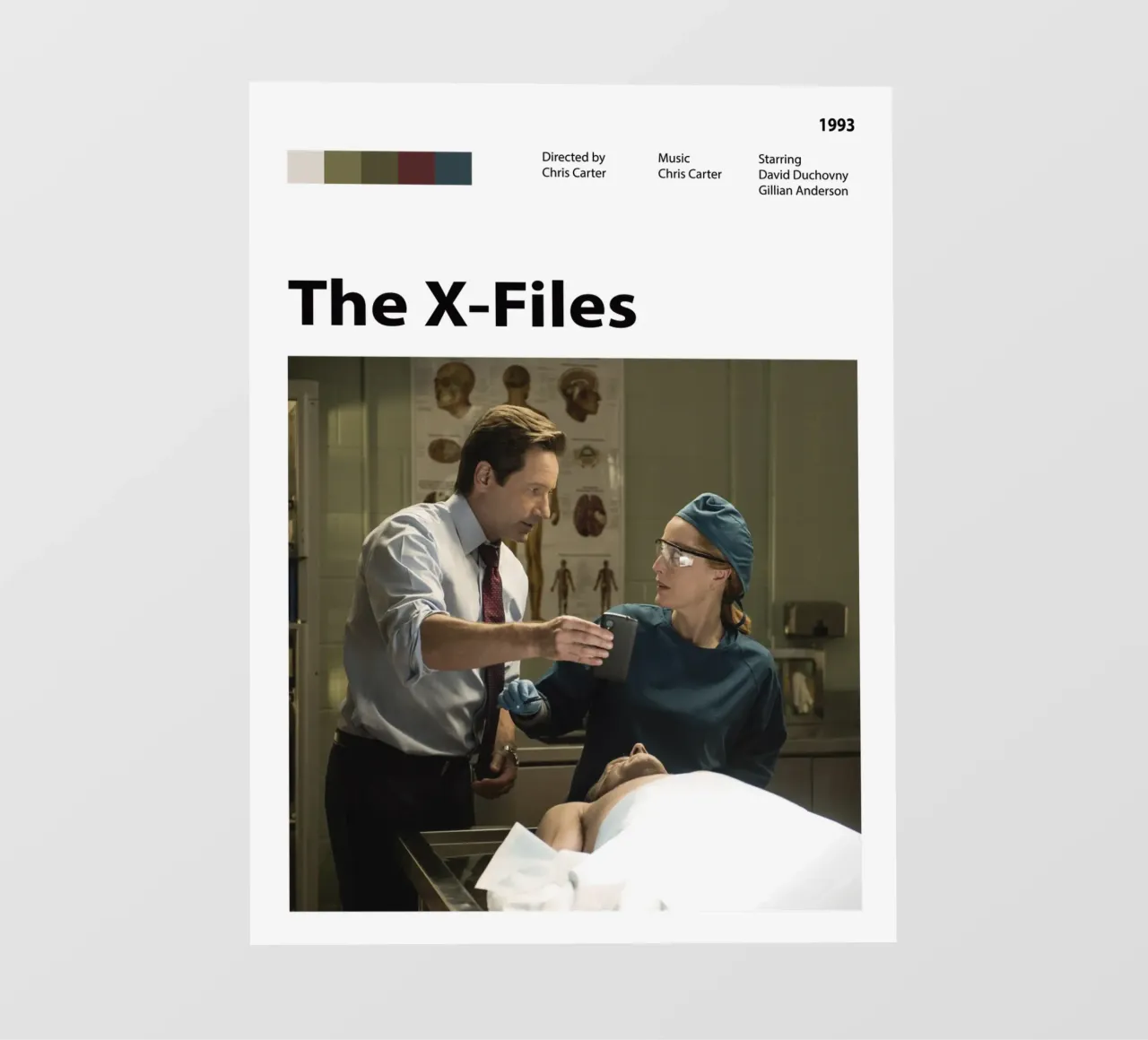 Gli X-File telo in pvc da The Movie Wall