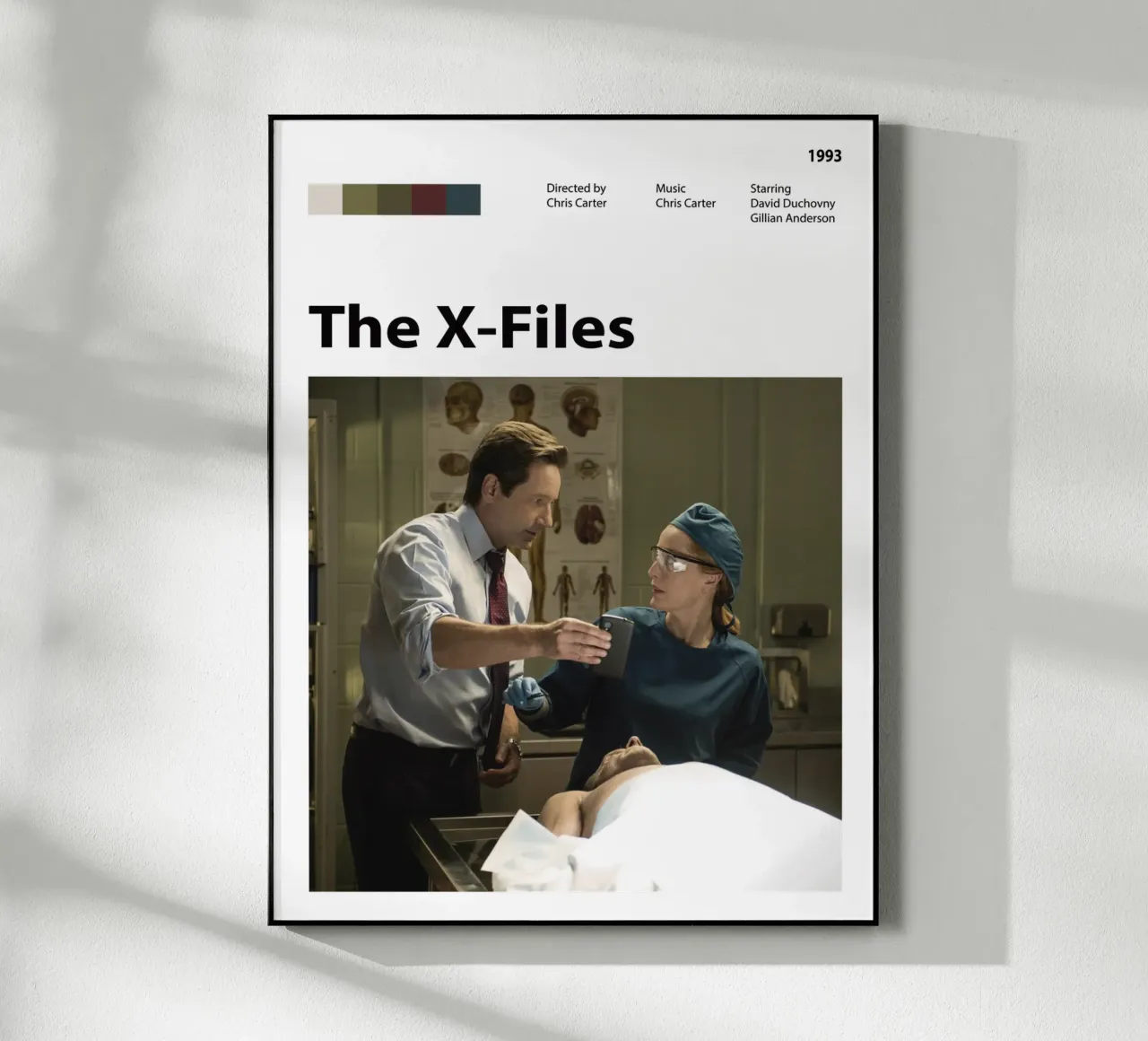 Gli X-File plexiglass da The Movie Wall
