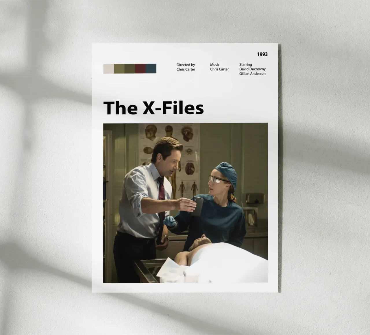 Gli X-File plexiglass da The Movie Wall