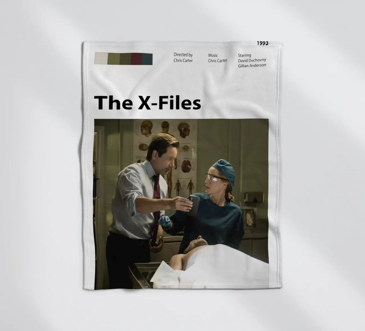 Gli X-File coperta in pile da The Movie Wall