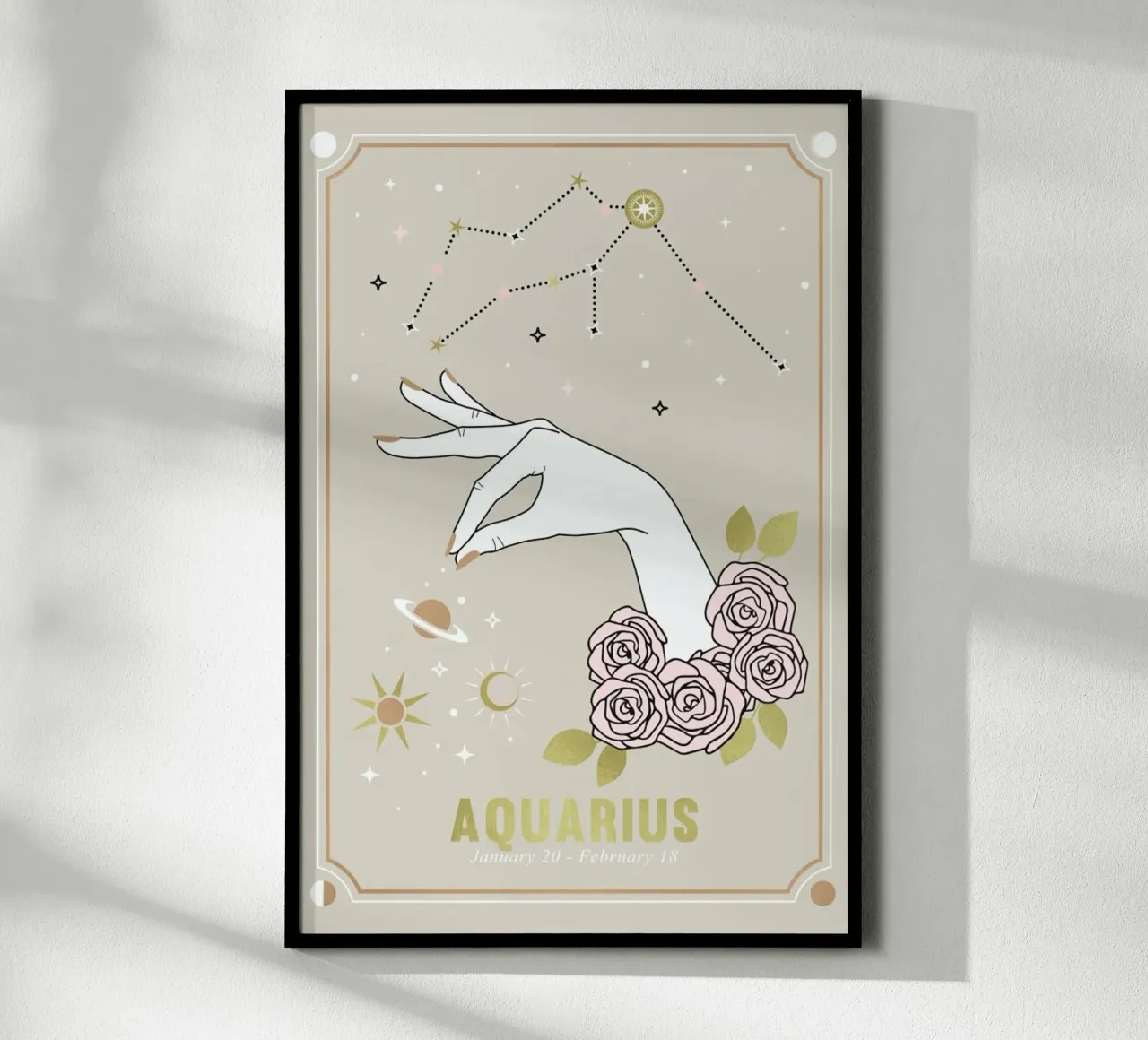 Aquarius poster da cafelab