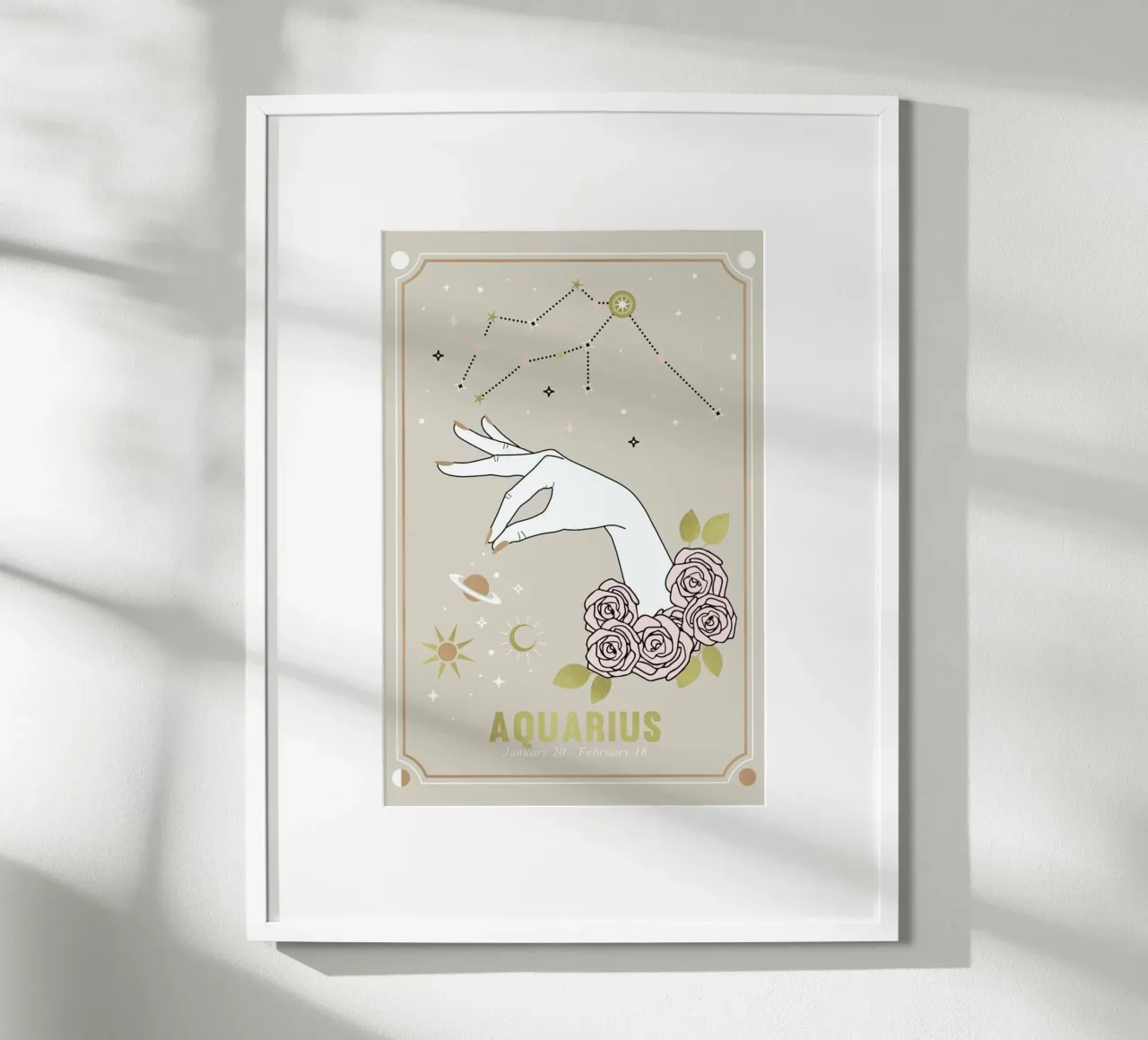 Aquarius poster da cafelab