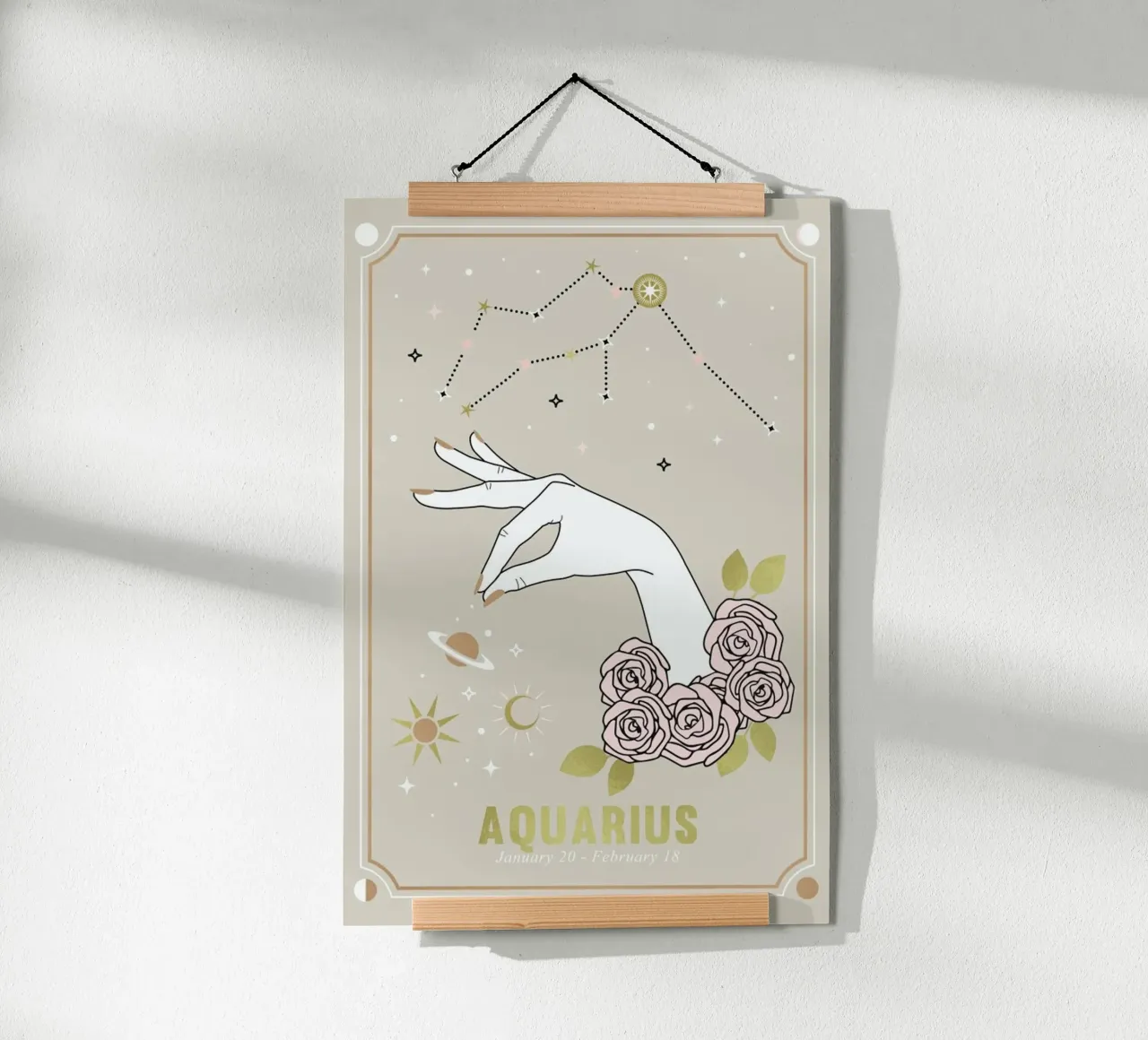 Aquarius poster da cafelab