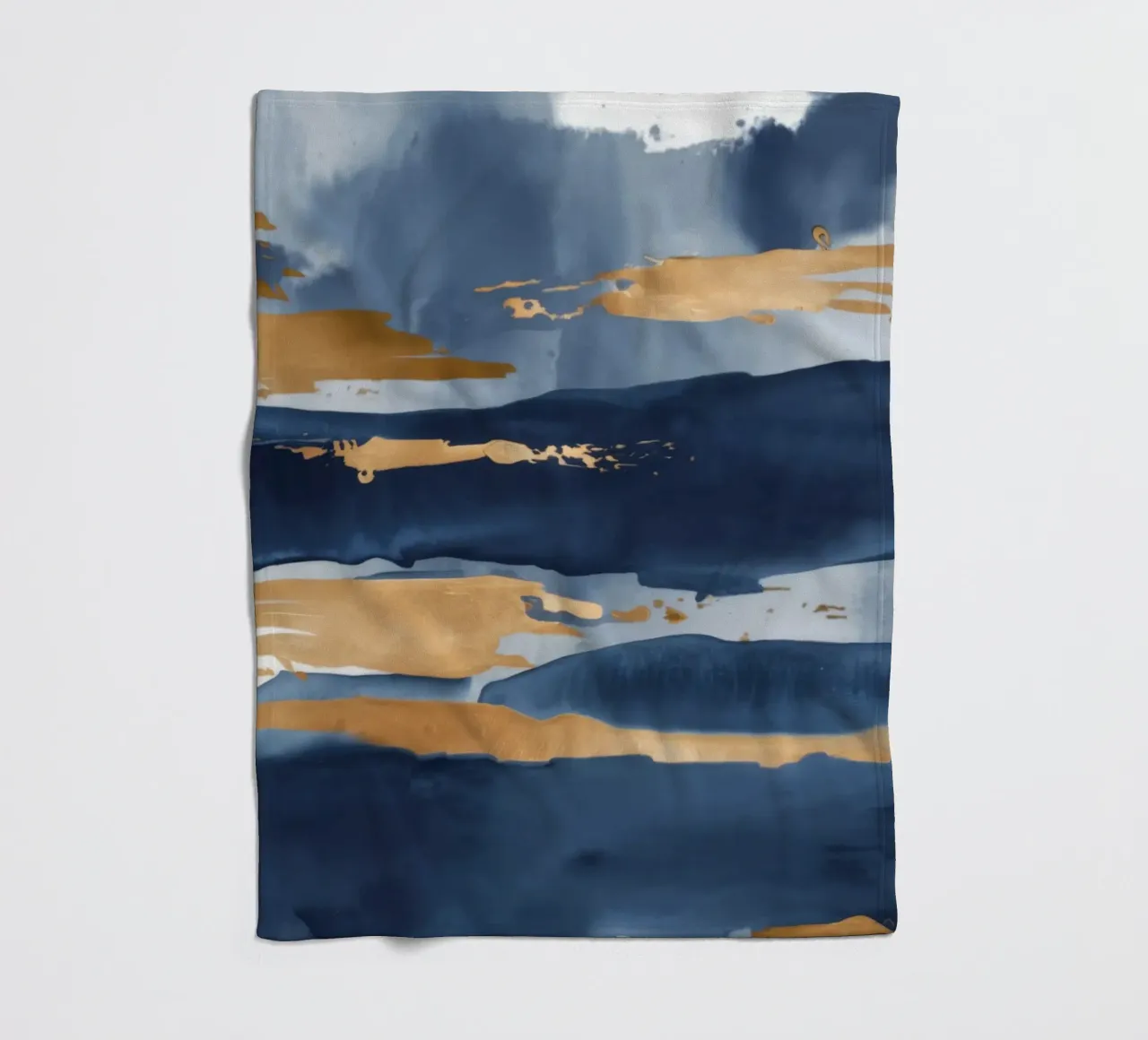 Serenità d'oro azzurro coperta in pile da Monarch Arc