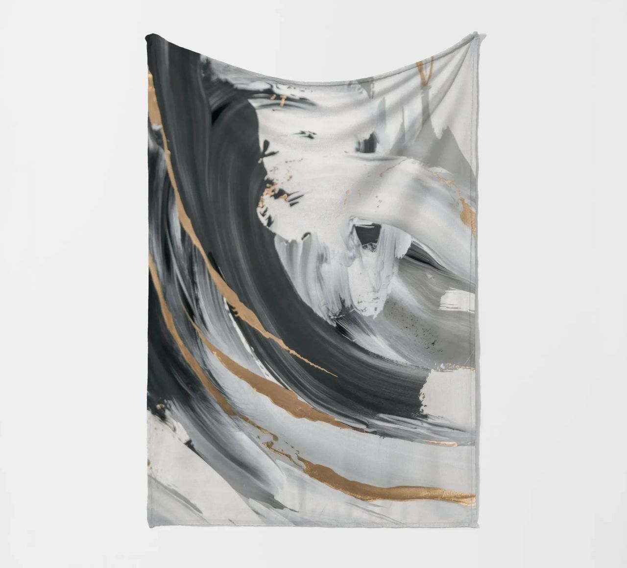 Essenza di vortice in scala di grigi coperta in pile da Monarch Arc