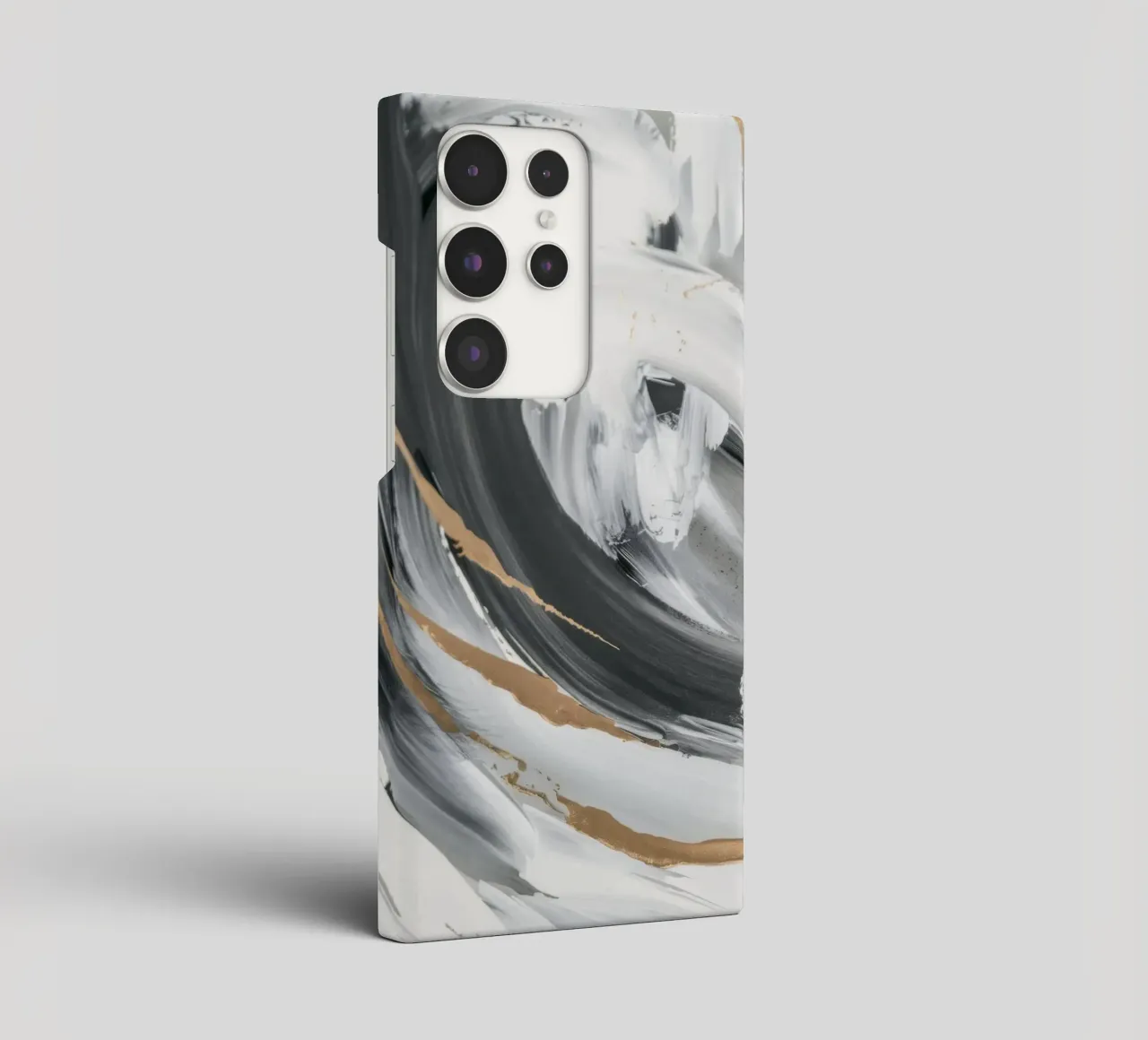 Essenza di vortice in scala di grigi cover samsung da Monarch Arc