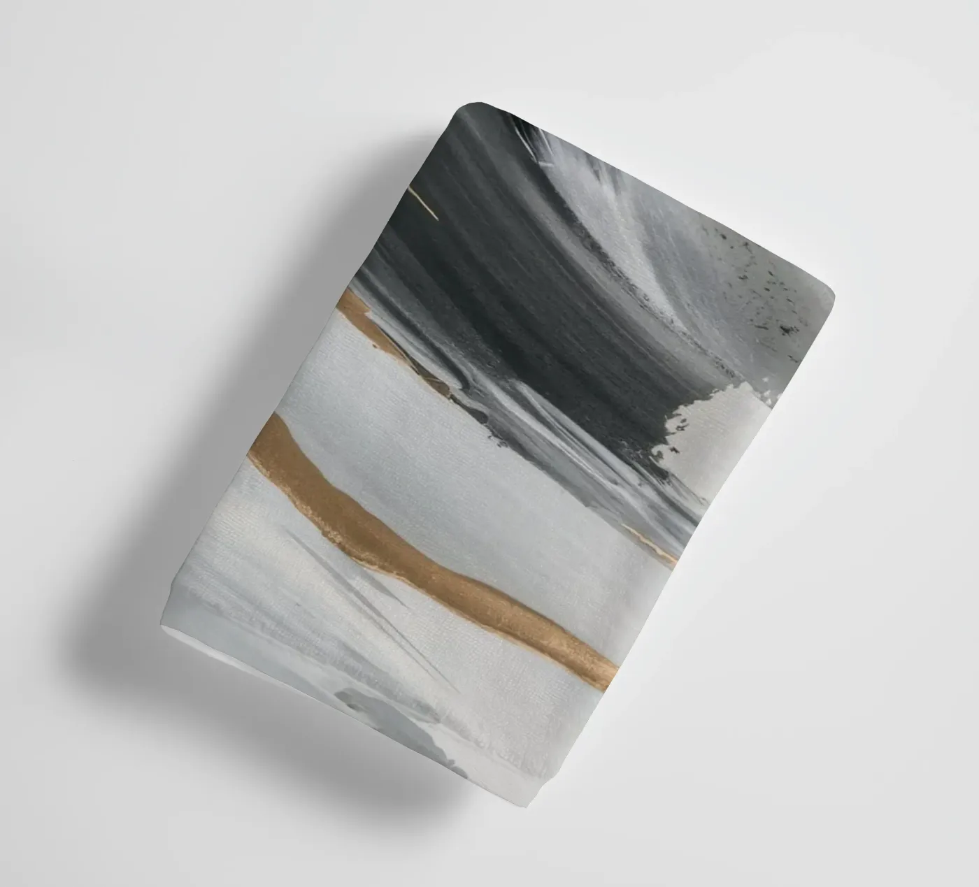 Grayscale Vortex Essence towel by Monarch Arc