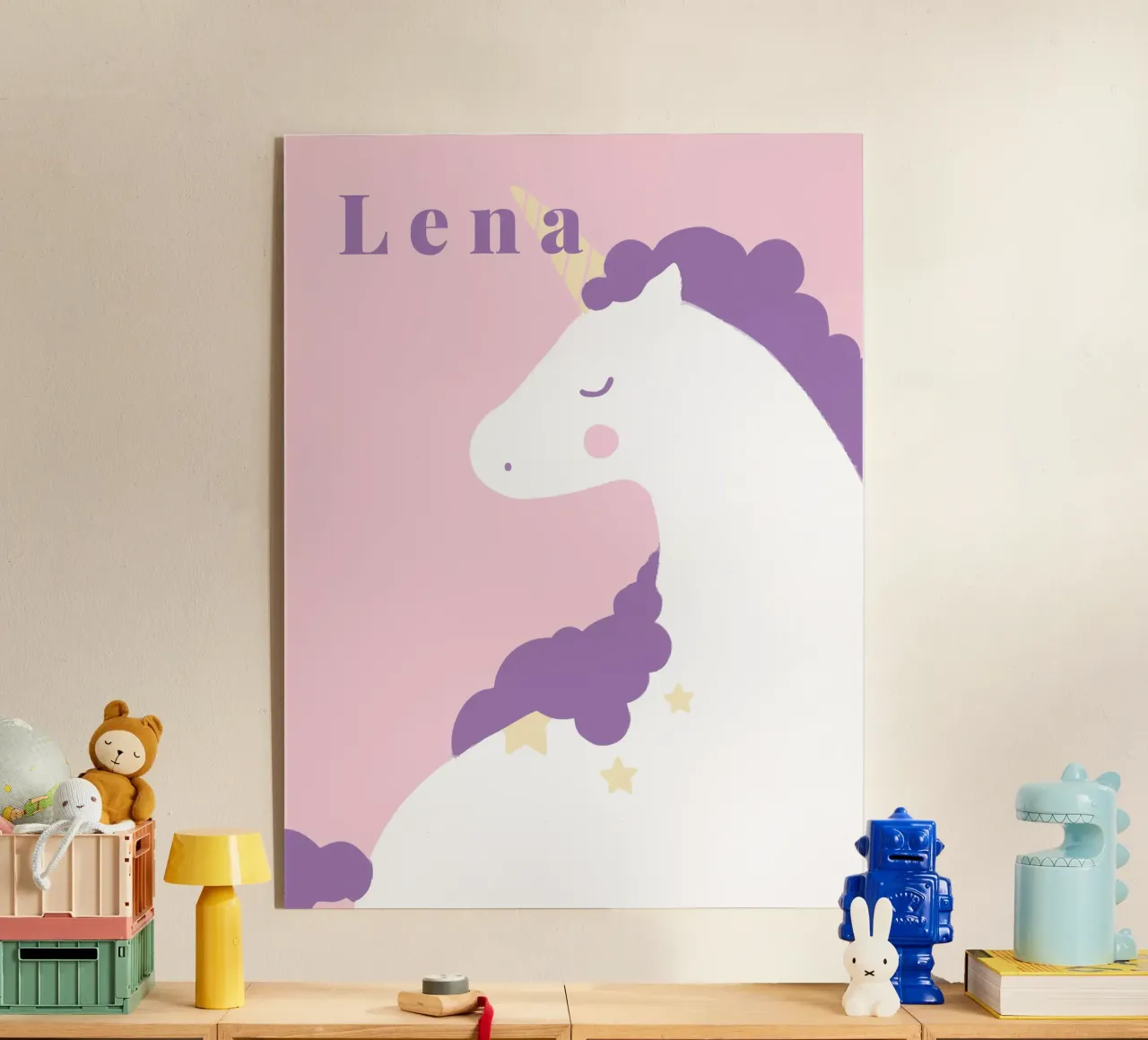 Einhorn plexiglass da mymia