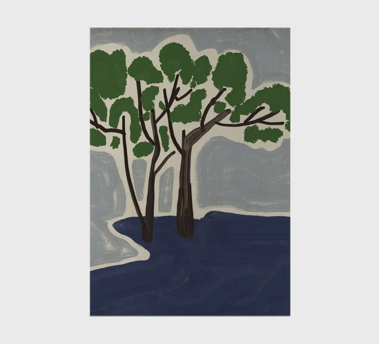 Tree sketch notebook by Little Dean