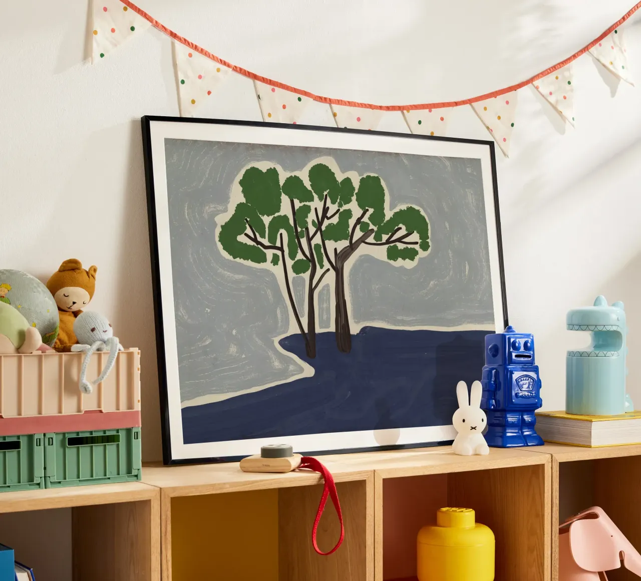 Schizzo dell'albero poster da Little Dean