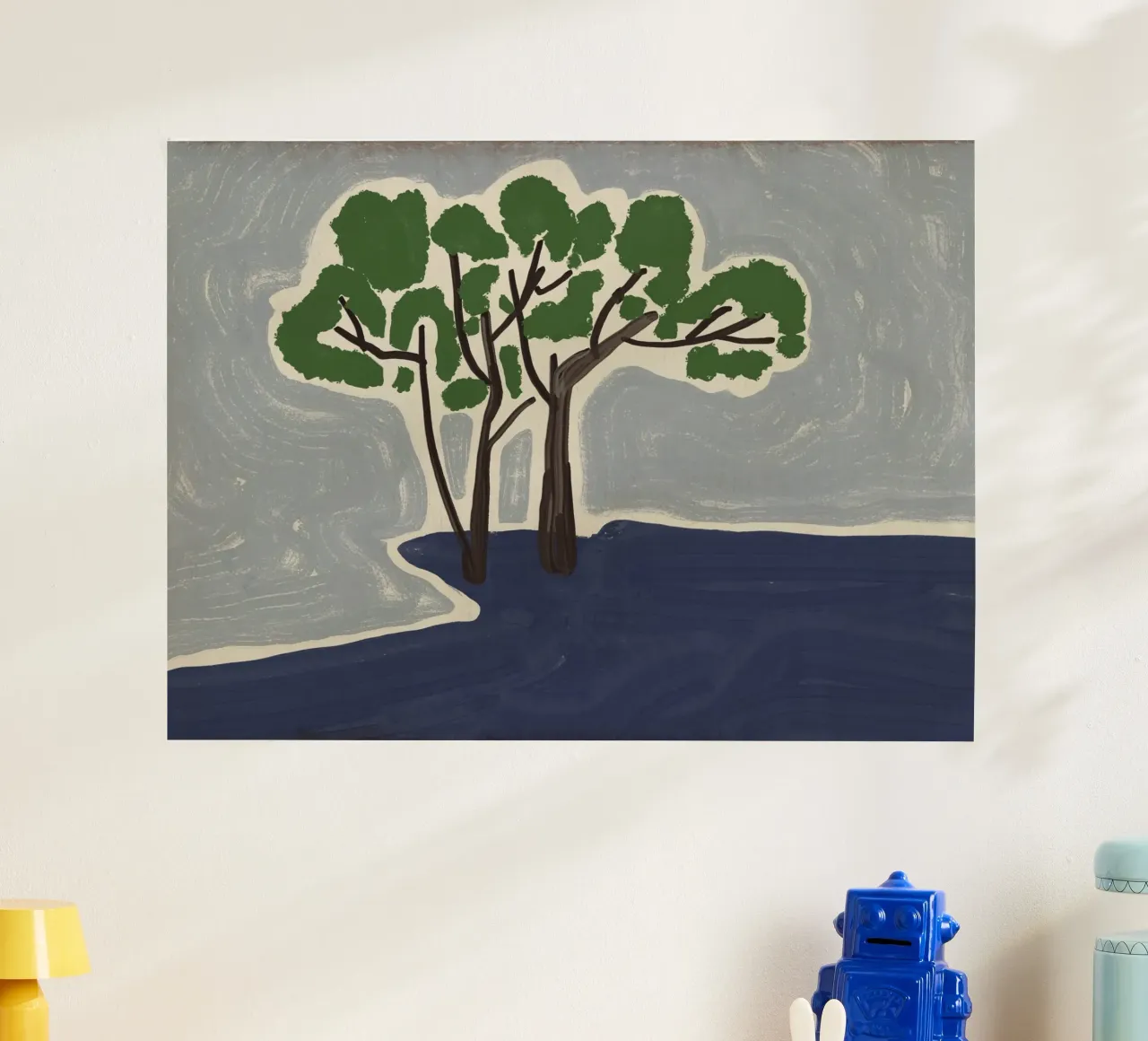 Schizzo dell'albero poster da Little Dean