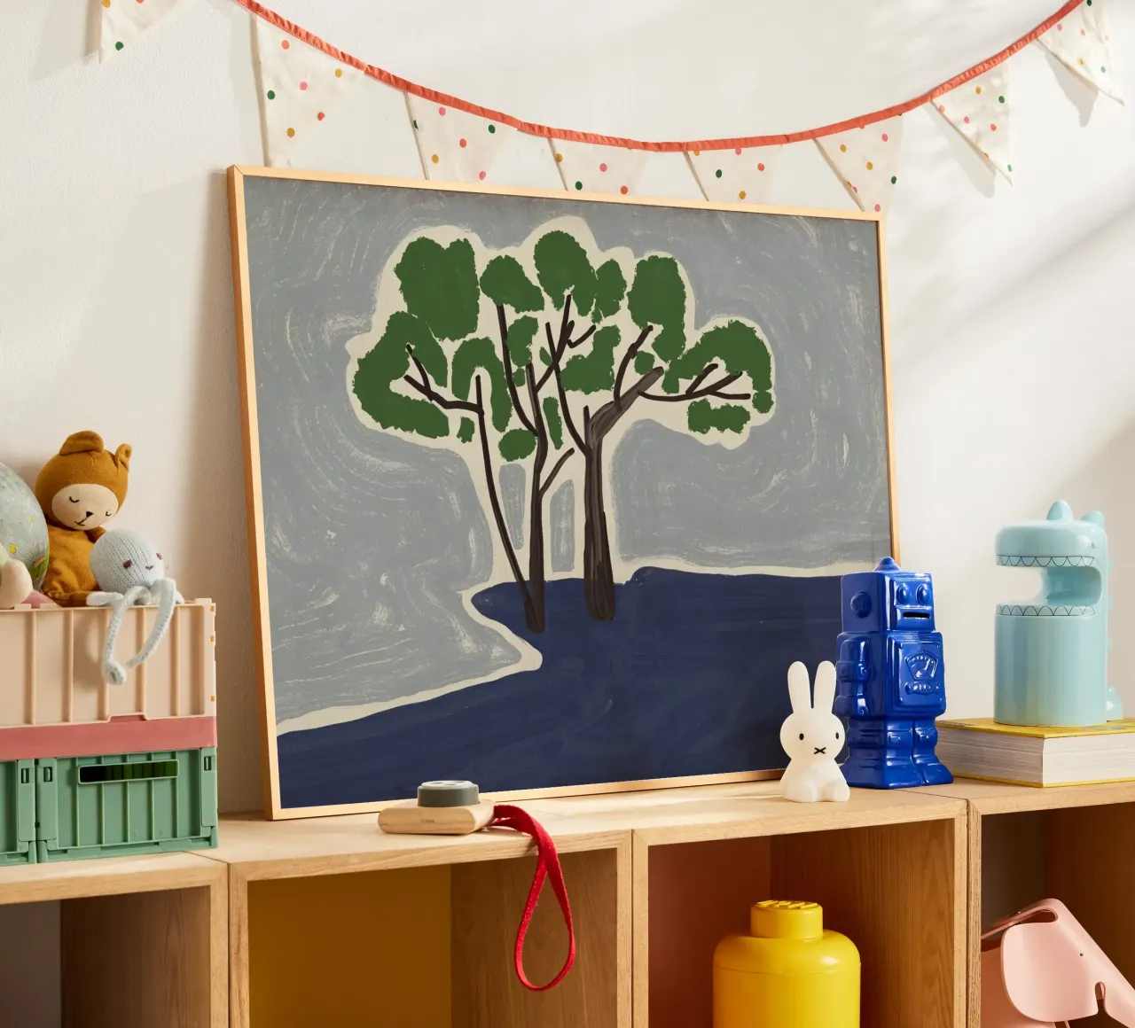 Schizzo dell'albero poster da Little Dean