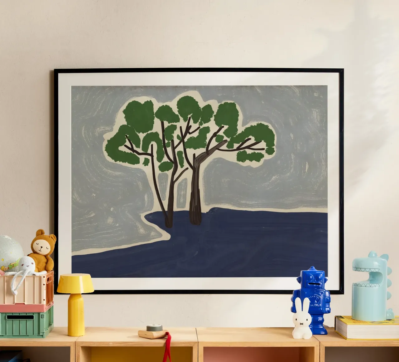 Schizzo dell'albero poster da Little Dean