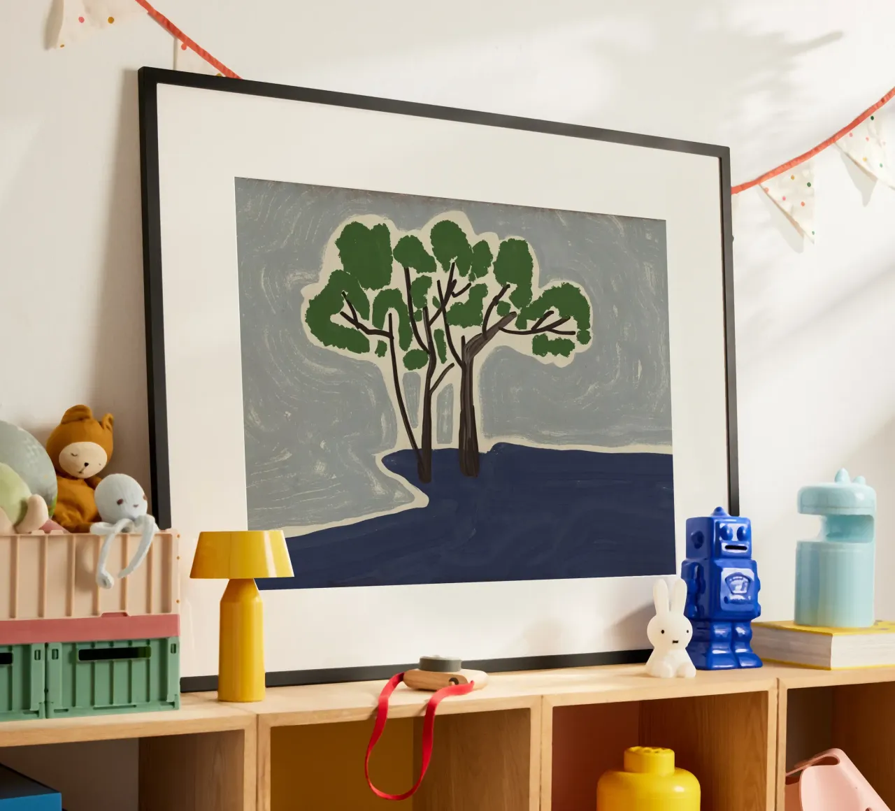 Schizzo dell'albero poster da Little Dean
