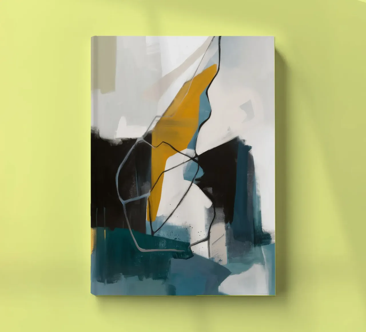 Abstract Forest Depths notebook by Monarch Arc