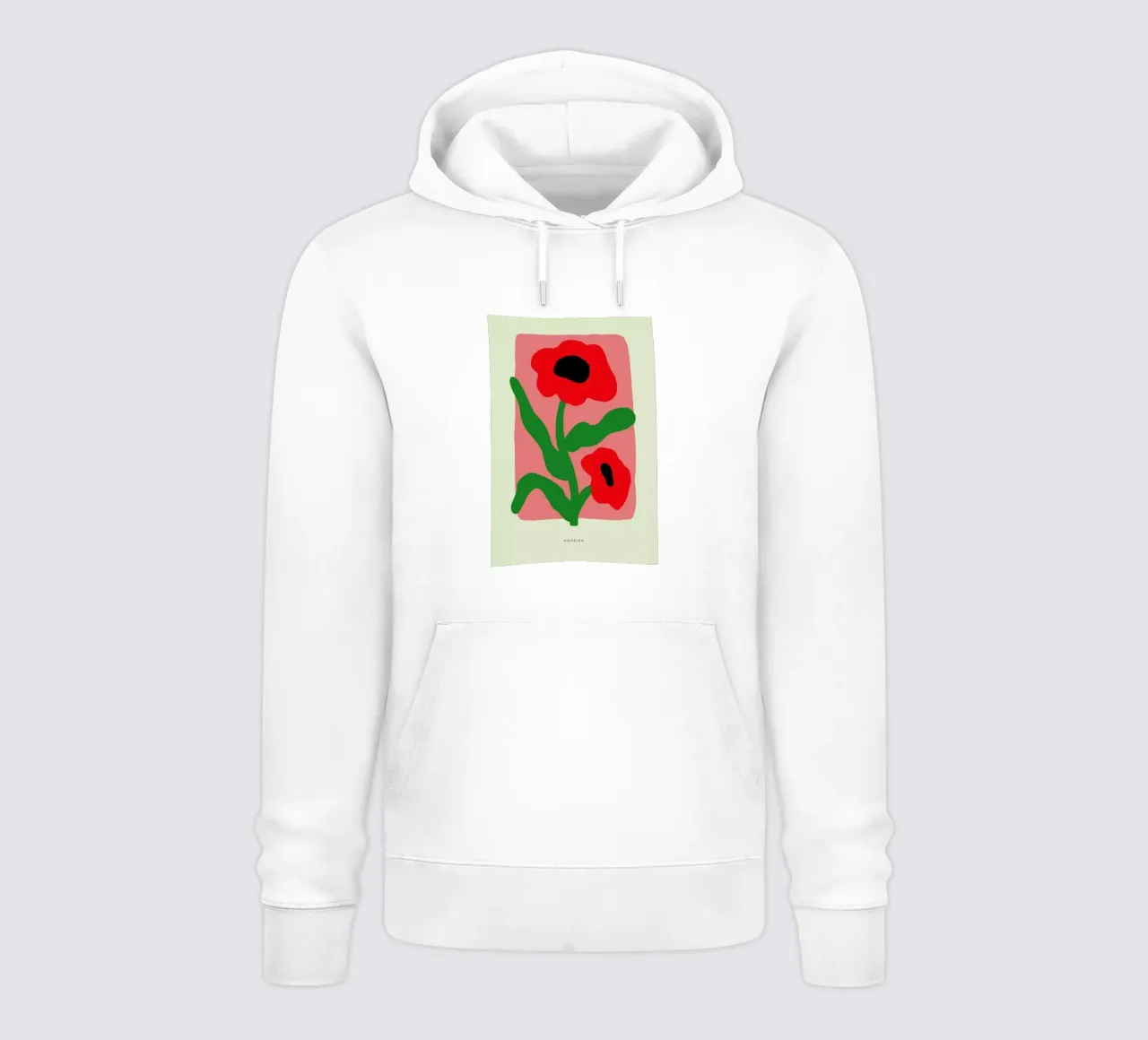 Poppies II felpa con cappuccio da Studio One