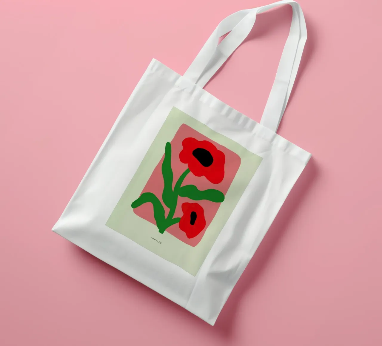 Poppies II tote bag by Studio One