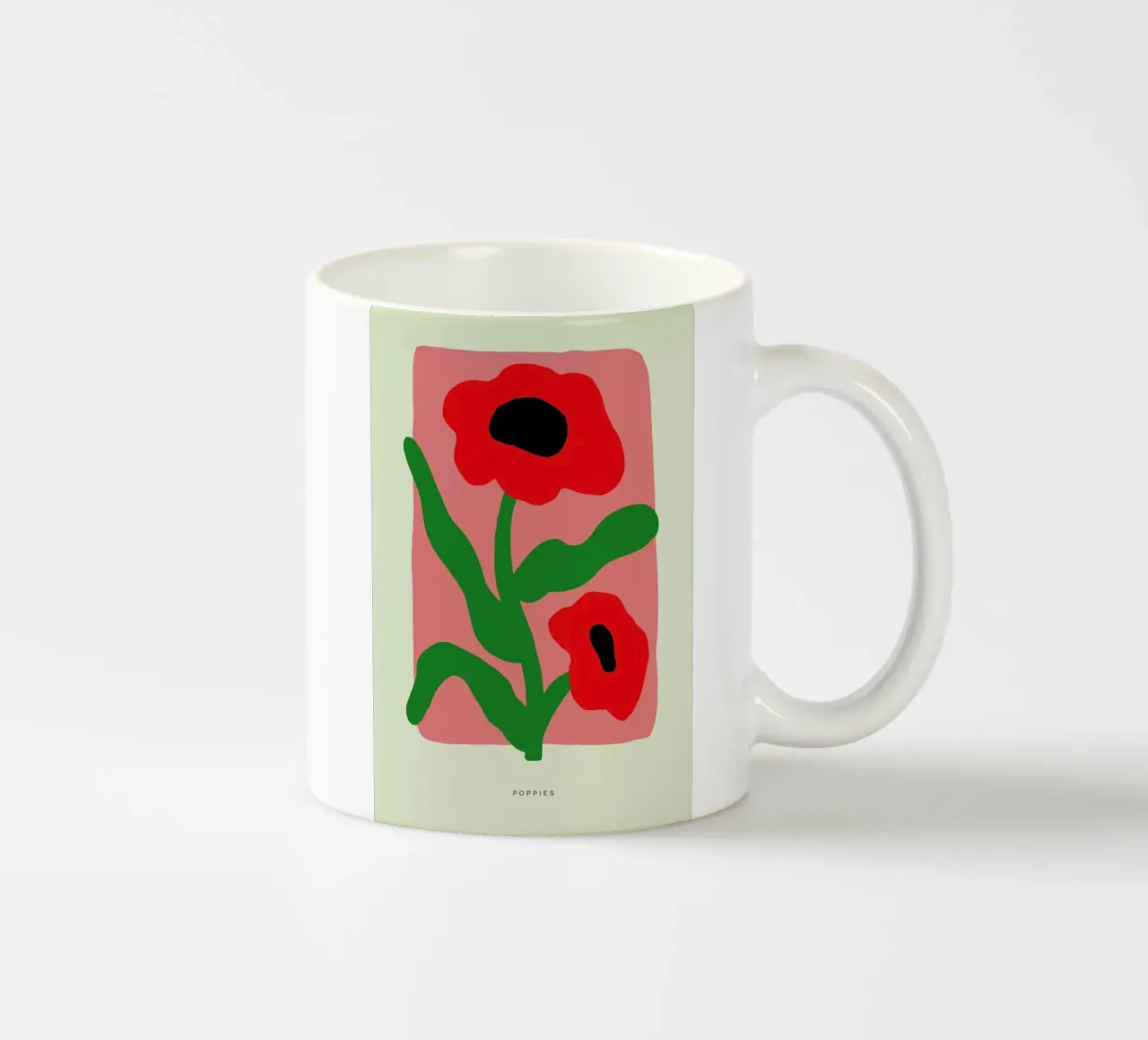 Poppies II tazza in ceramica da Studio One