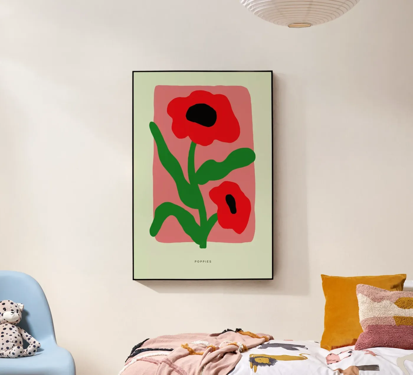 Poppies II plexiglass da Studio One