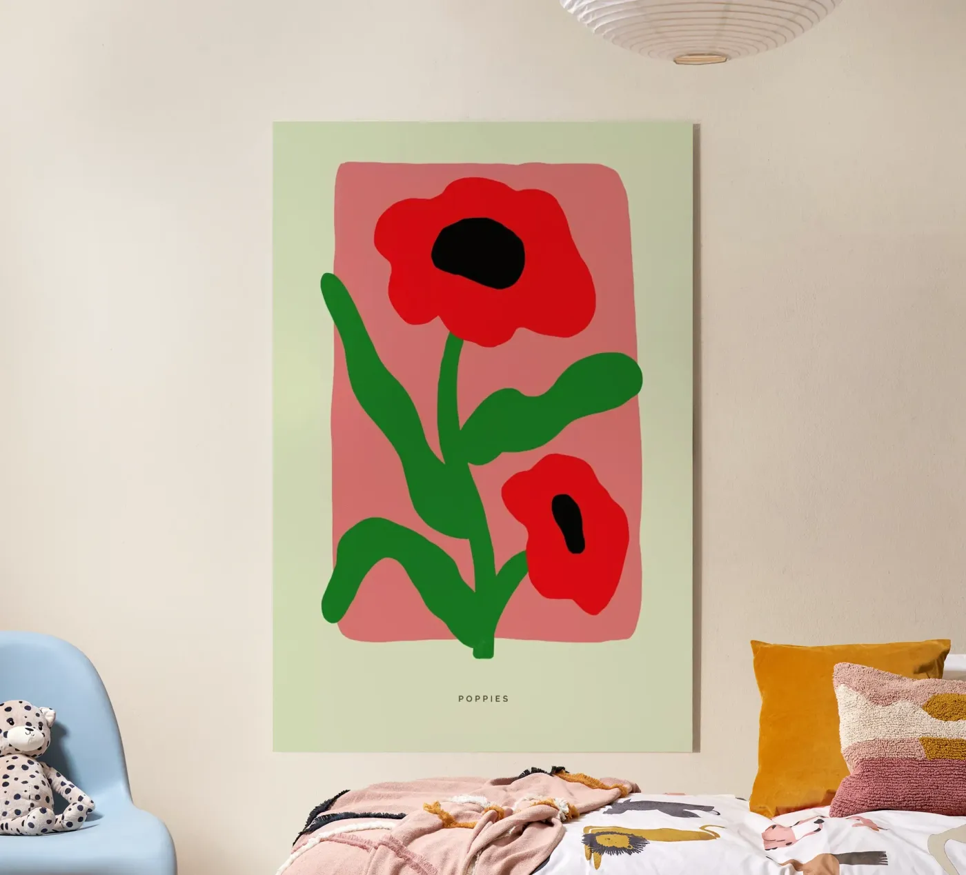Poppies II plexiglass da Studio One