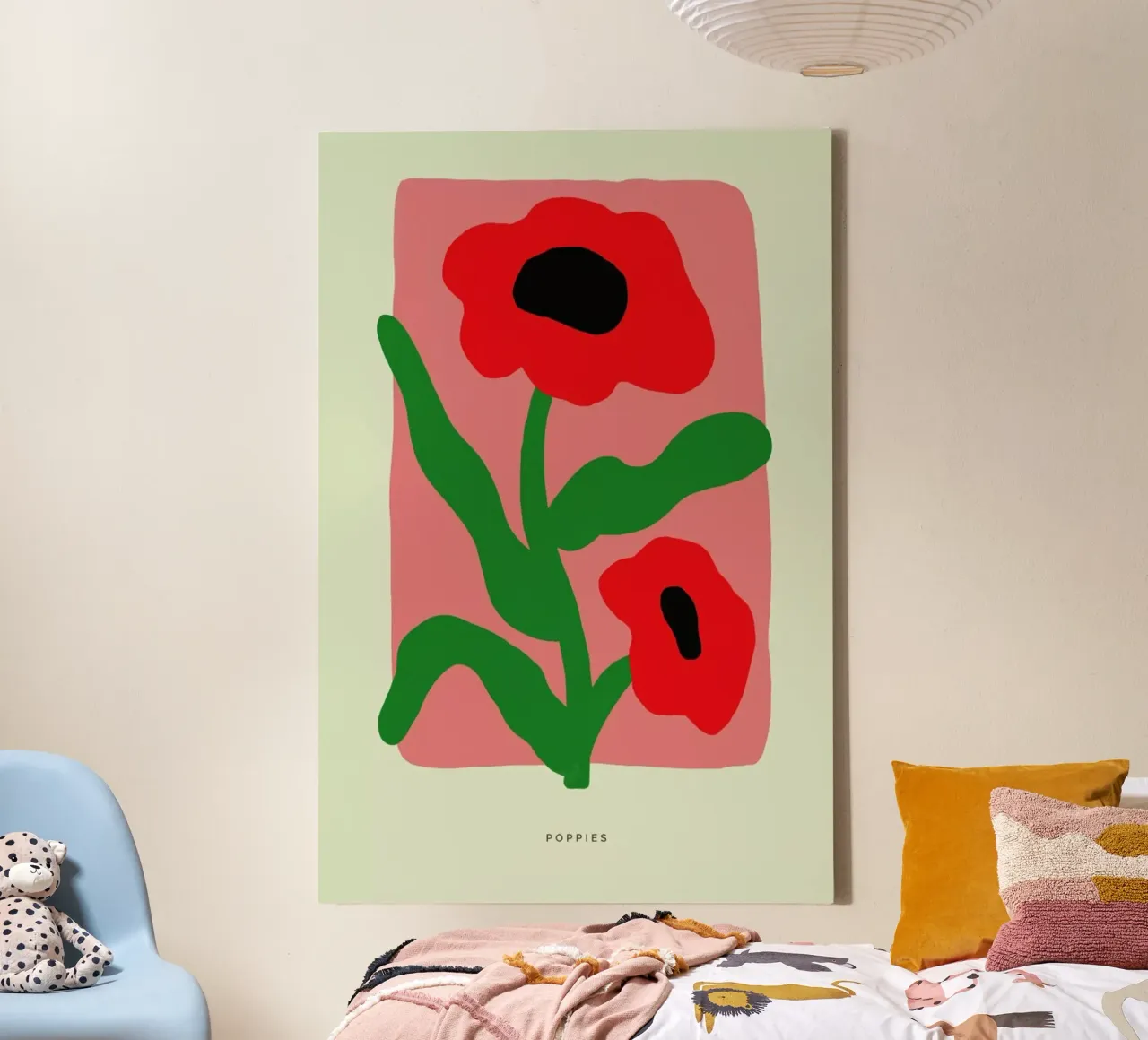 Poppies II canvas by Studio One