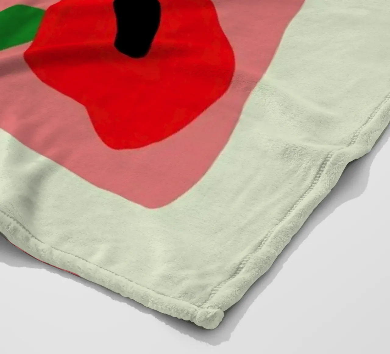 Poppies II coperta in pile da Studio One