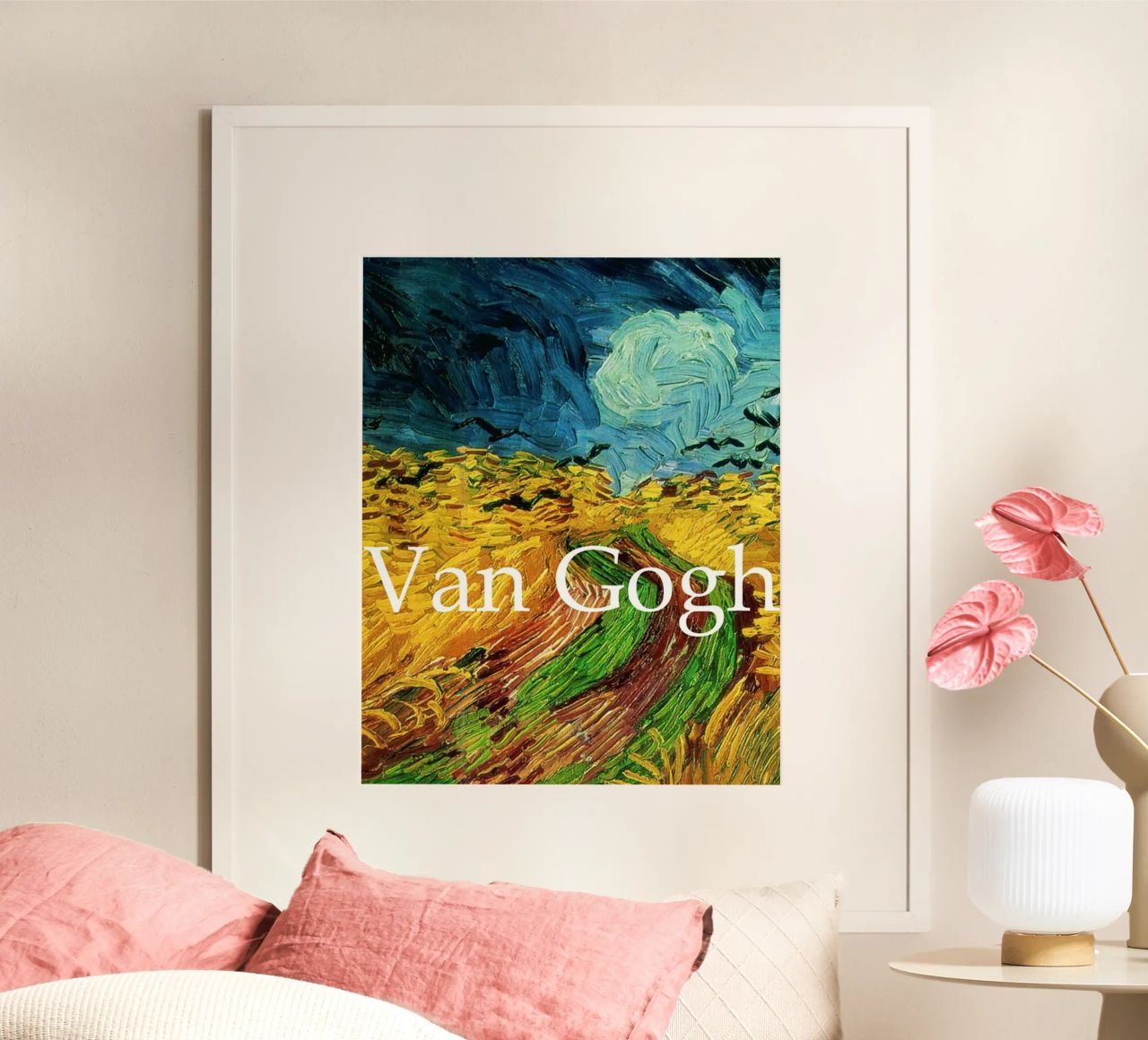 Van Gogh (Mega Quadrat) Poster von Marsha