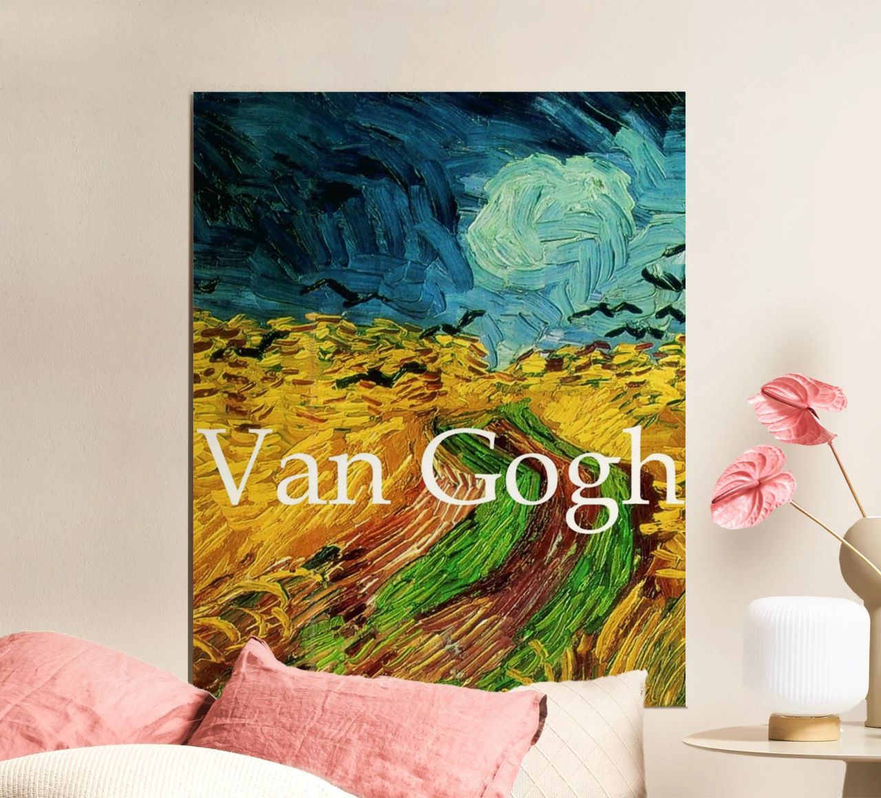 Van Gogh (Mega Quadrat) Poster von Marsha