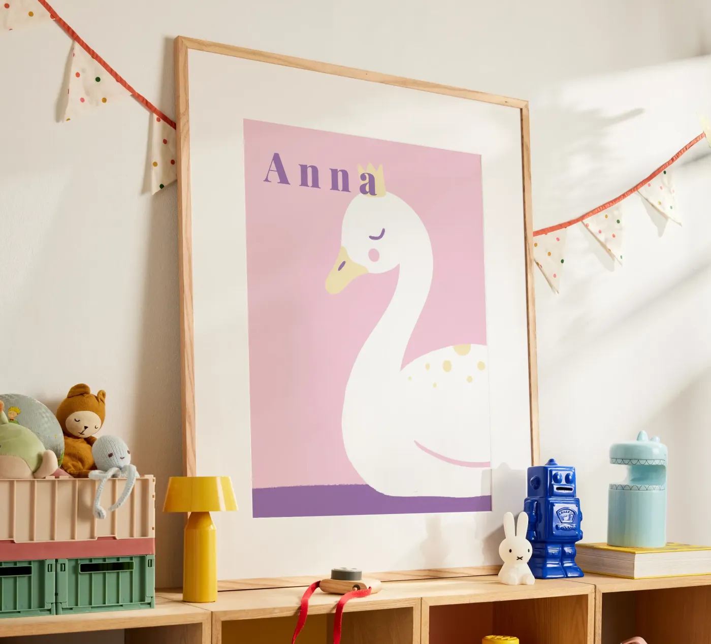Schwan poster van mymia