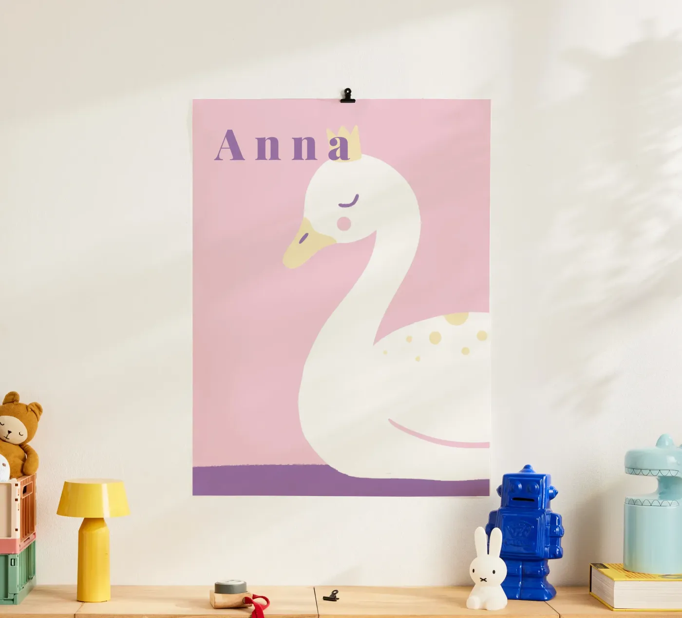 Schwan poster van mymia